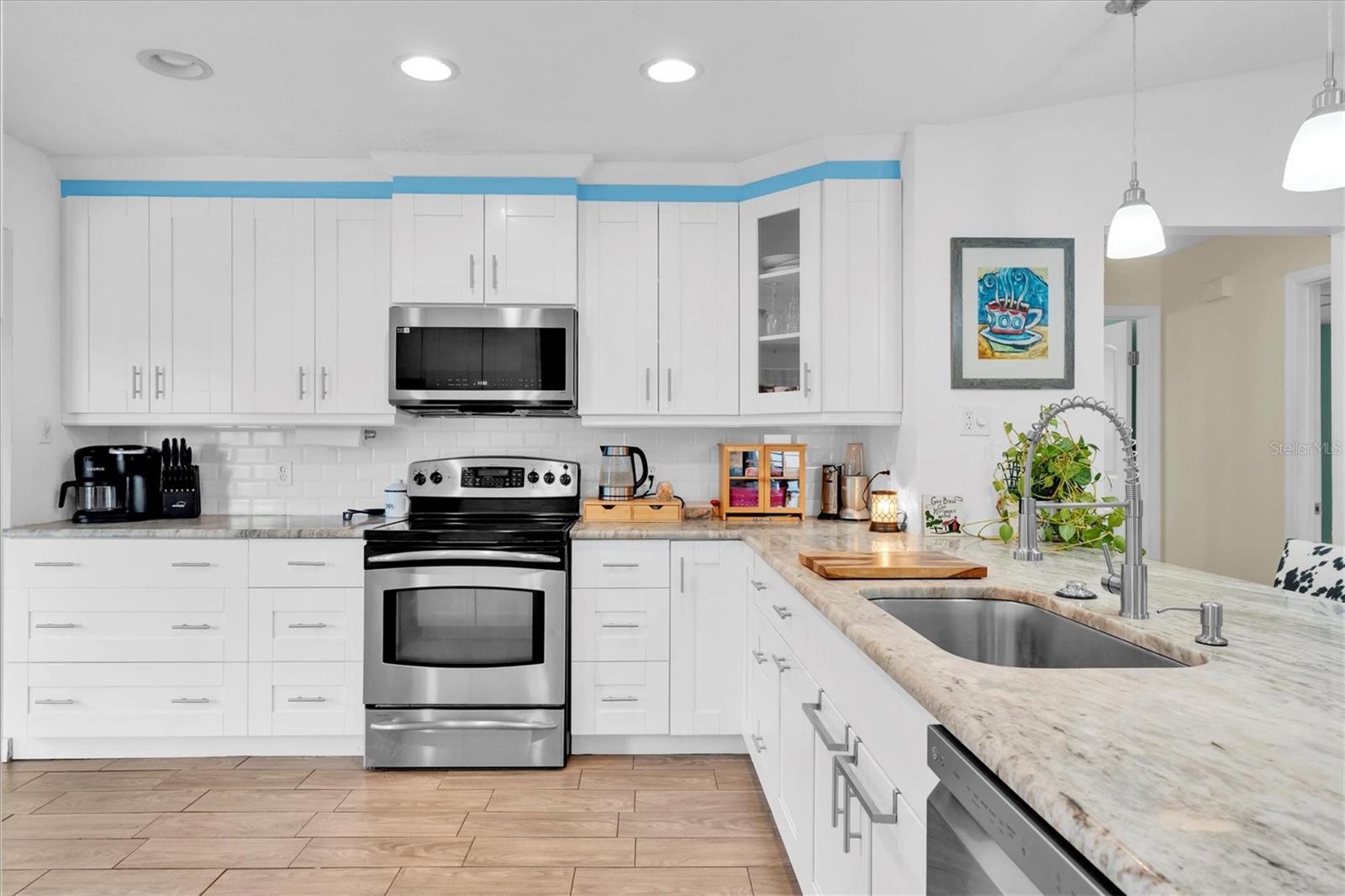 beautiful updated kitchen