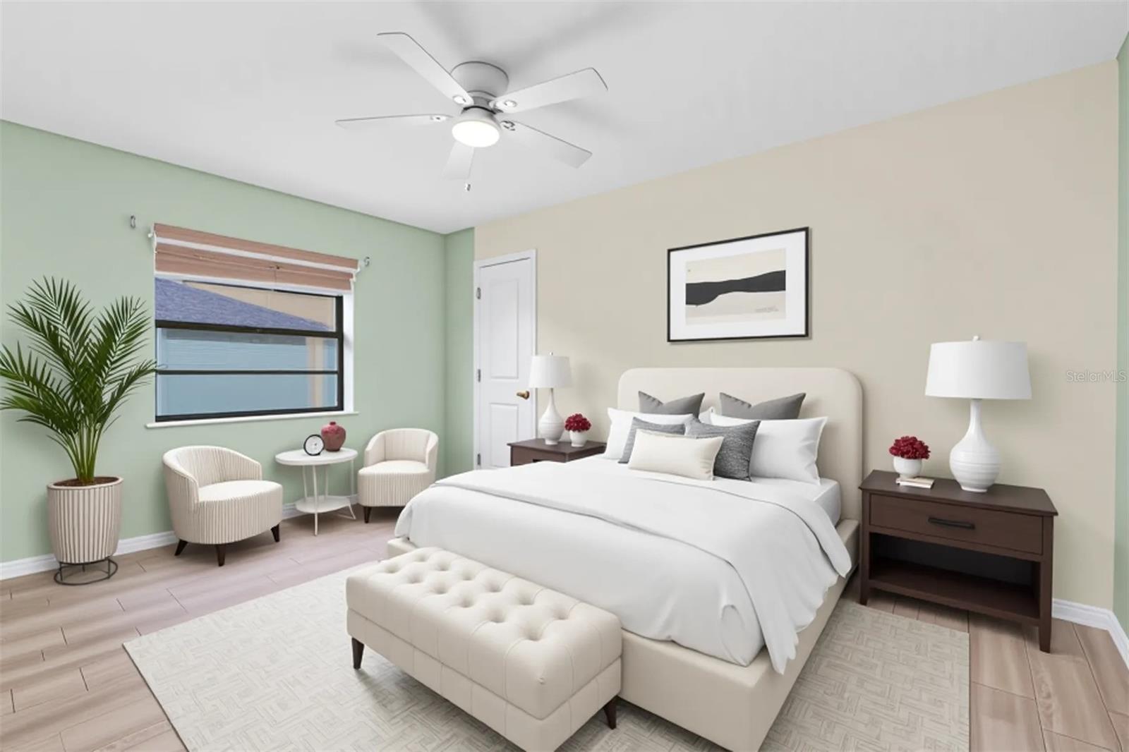bedroom 2 /virtual staged
