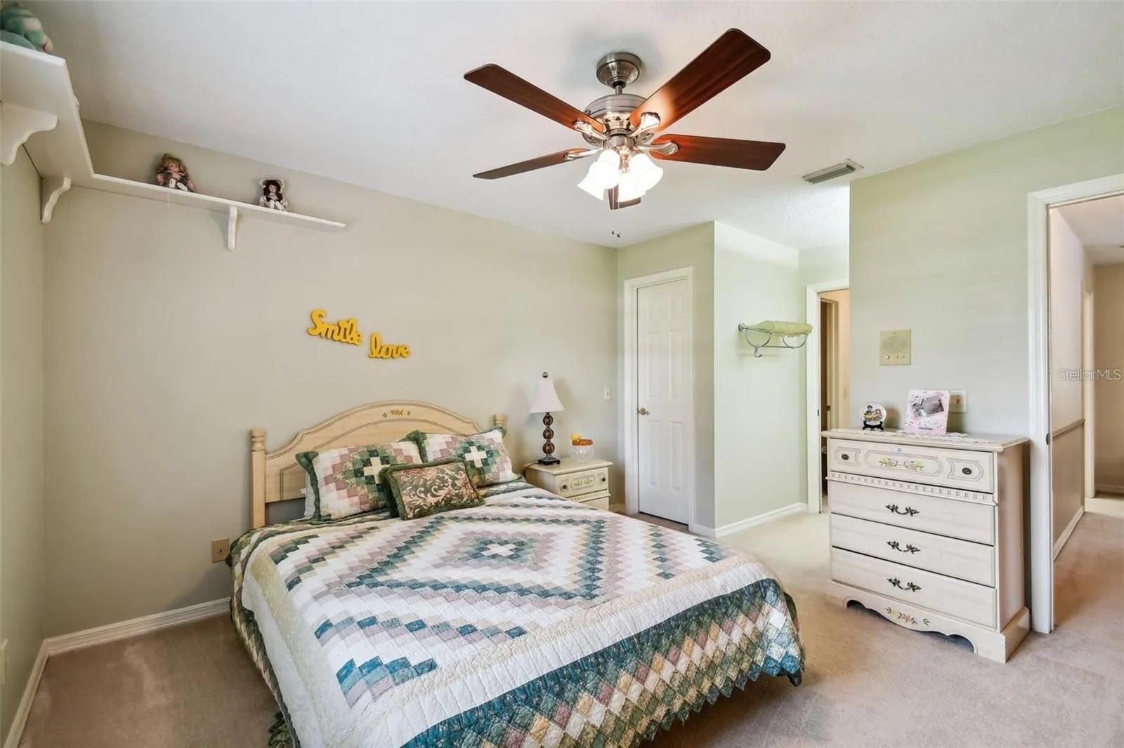 Upstairs bedroom