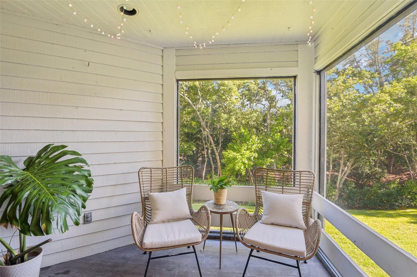 Back patio
