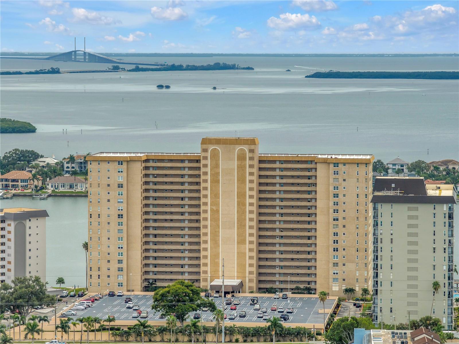 Essex Building - 5200 Brittany Dr. S. Looking South towards Sunshine Skyway