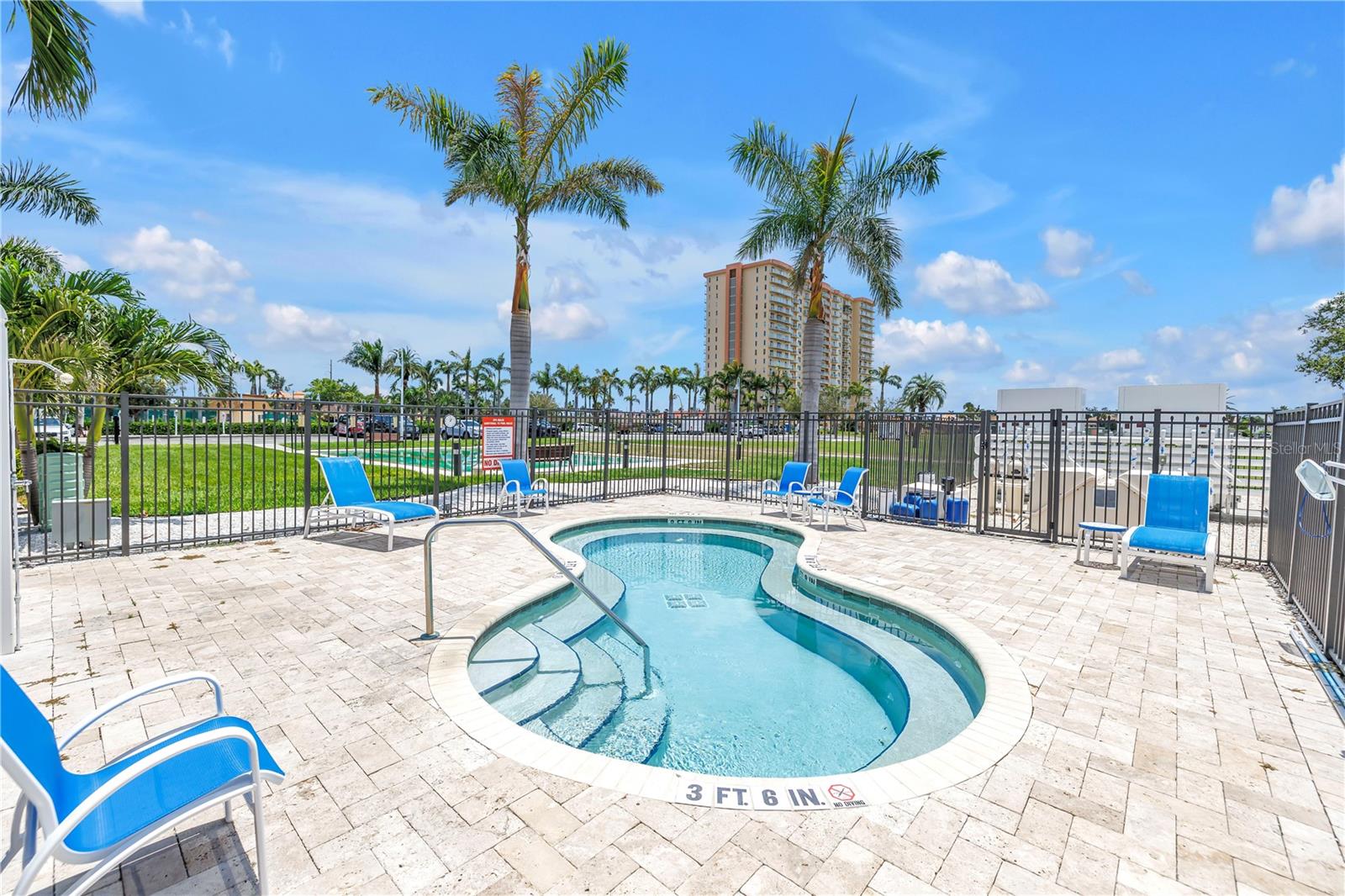 Main Pool Area/ Spa