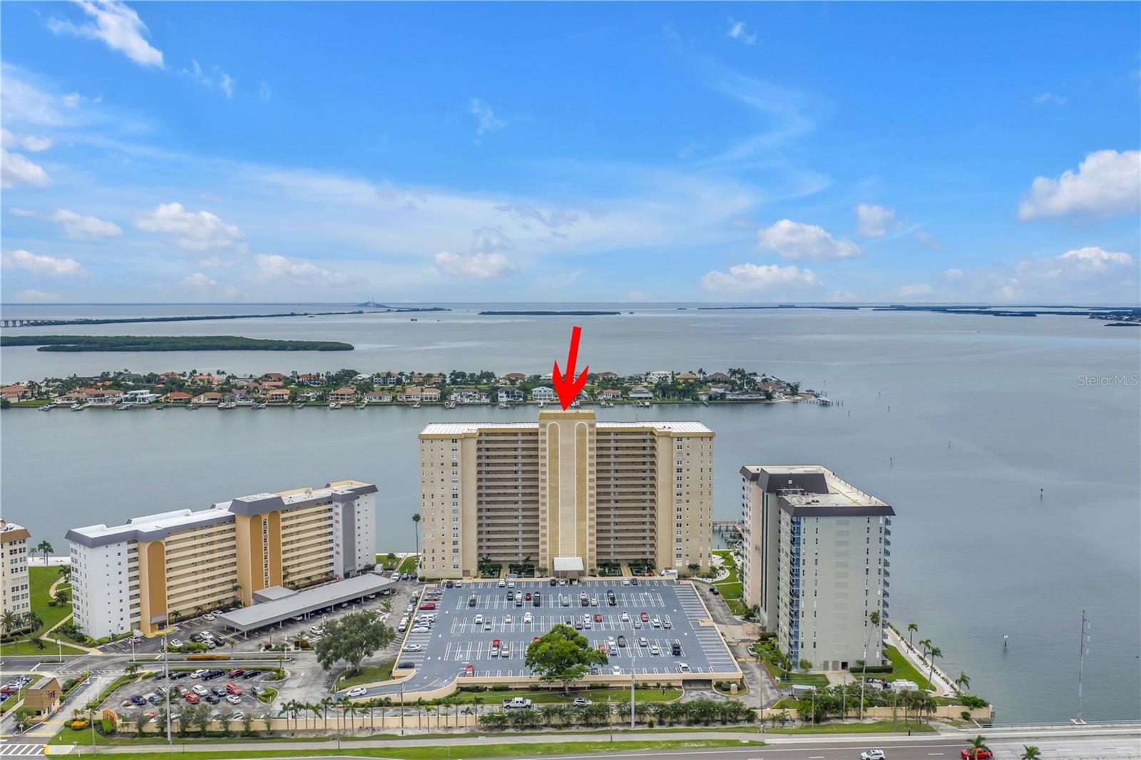 Building looking South Towards Skyway