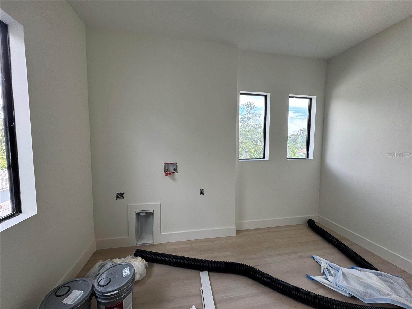 laundry room upstairs