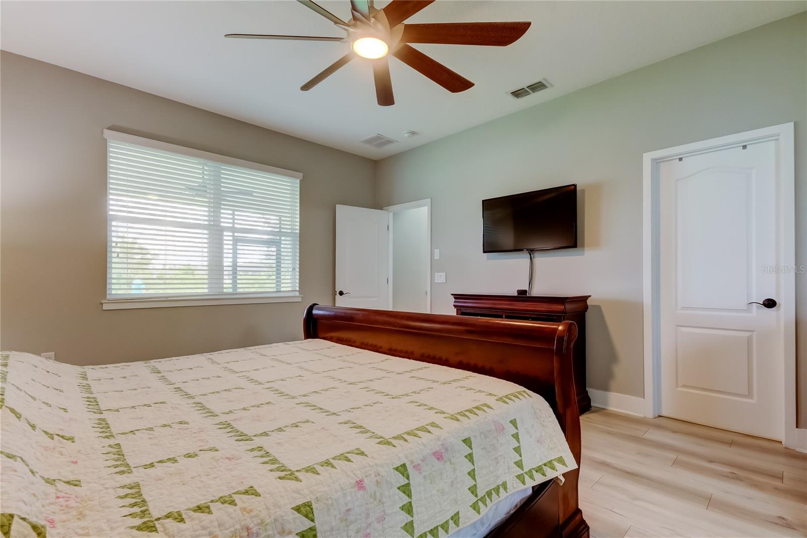 ground floor primary bedroom suite