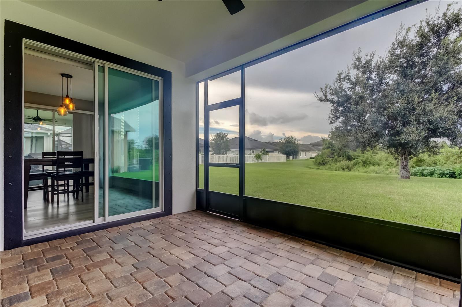 screened in patio