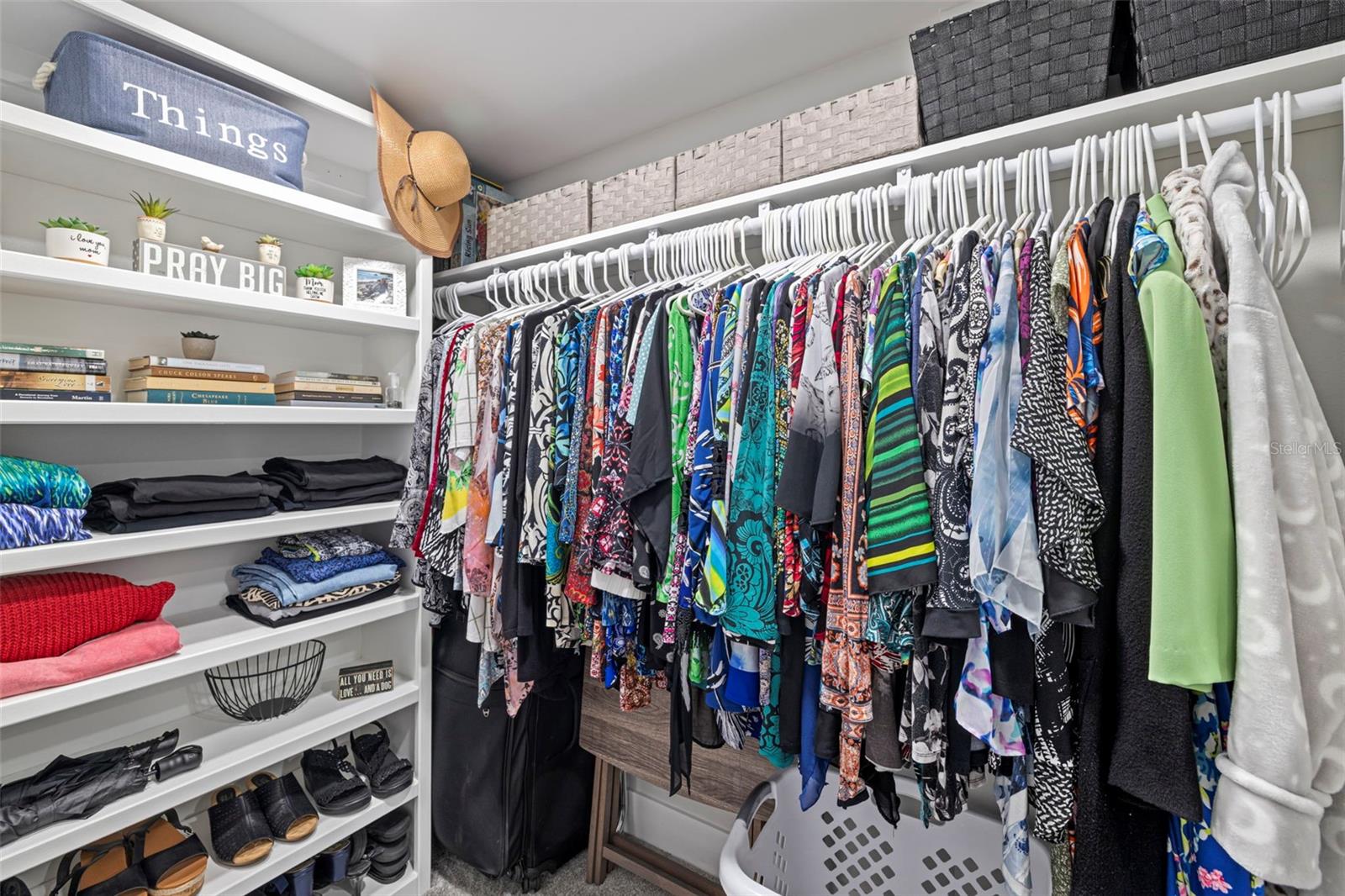 Primary bedroom closet