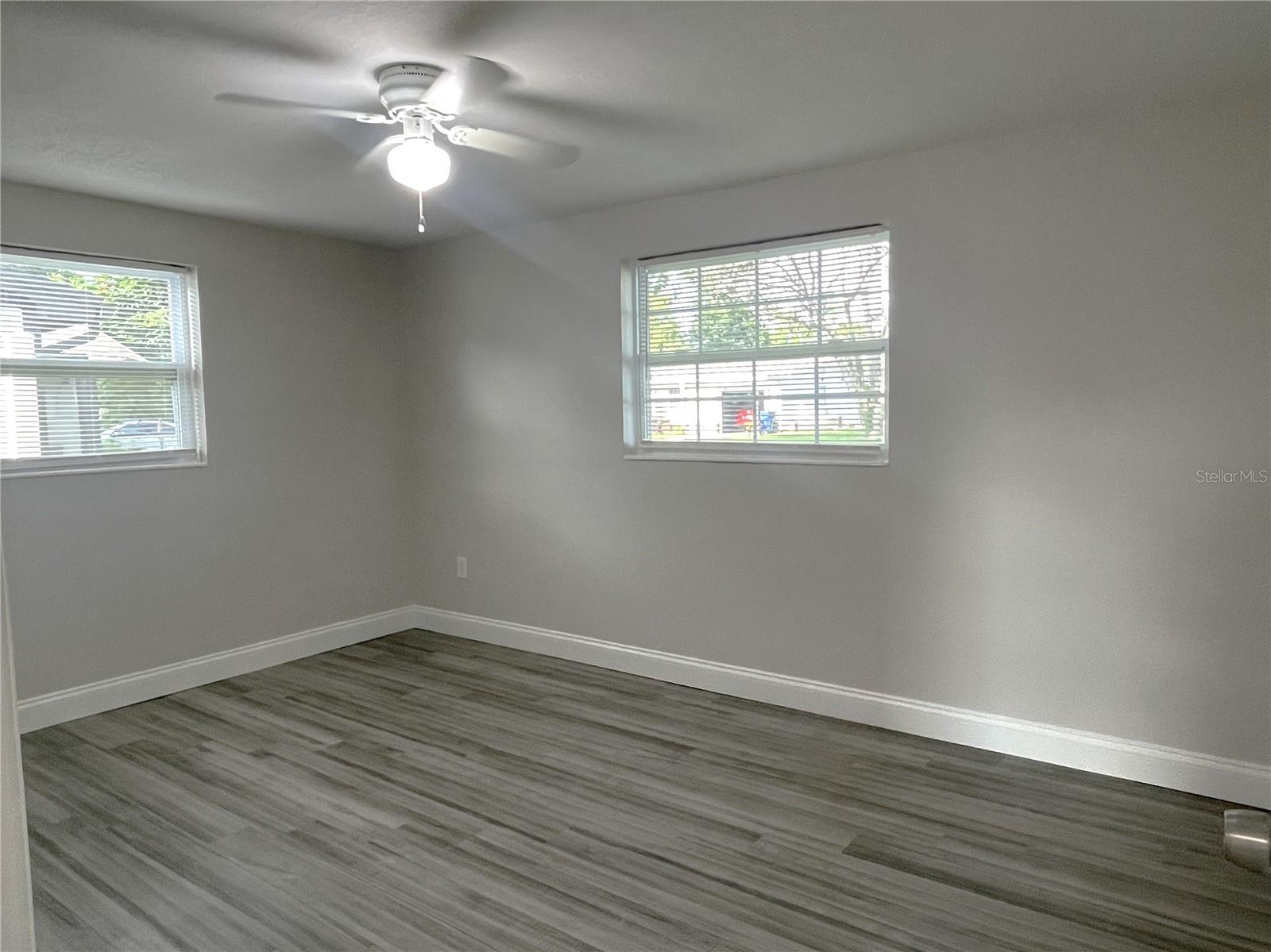Bedroom 1 - each room offers cedar lined closets