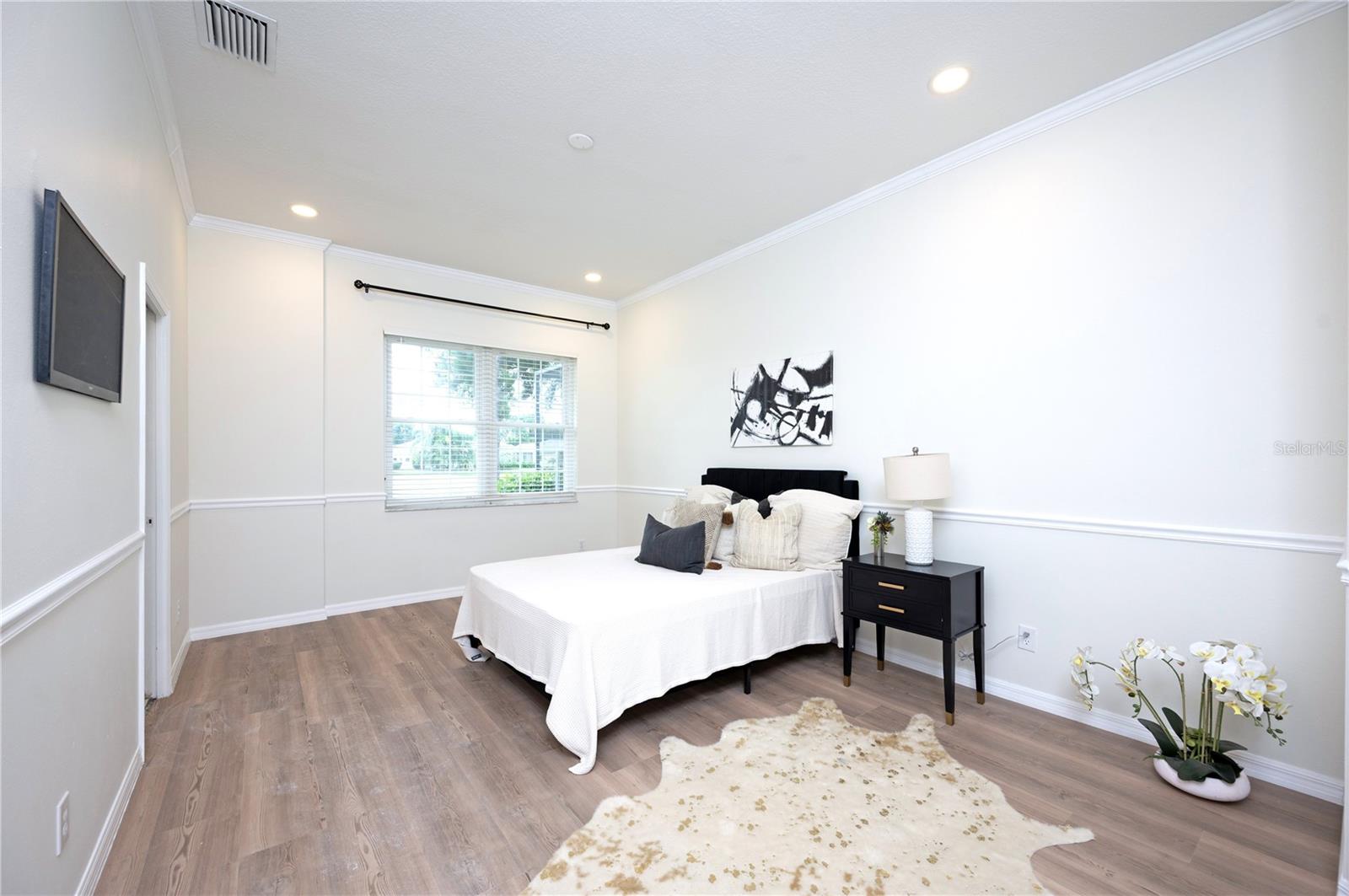 Spacious bedrooms