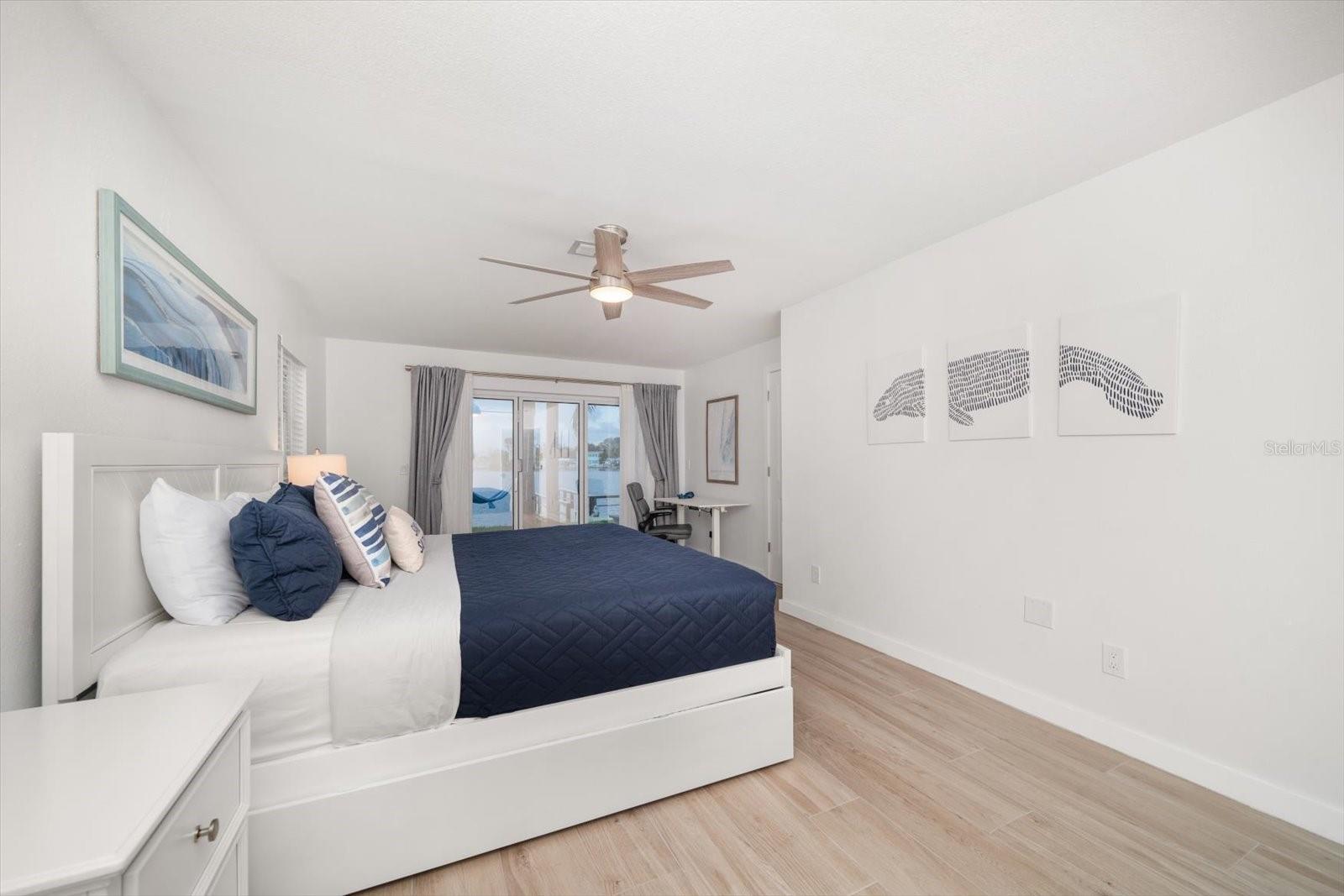 Primary bedroom has additional sitting area-lovely furnishings are included.