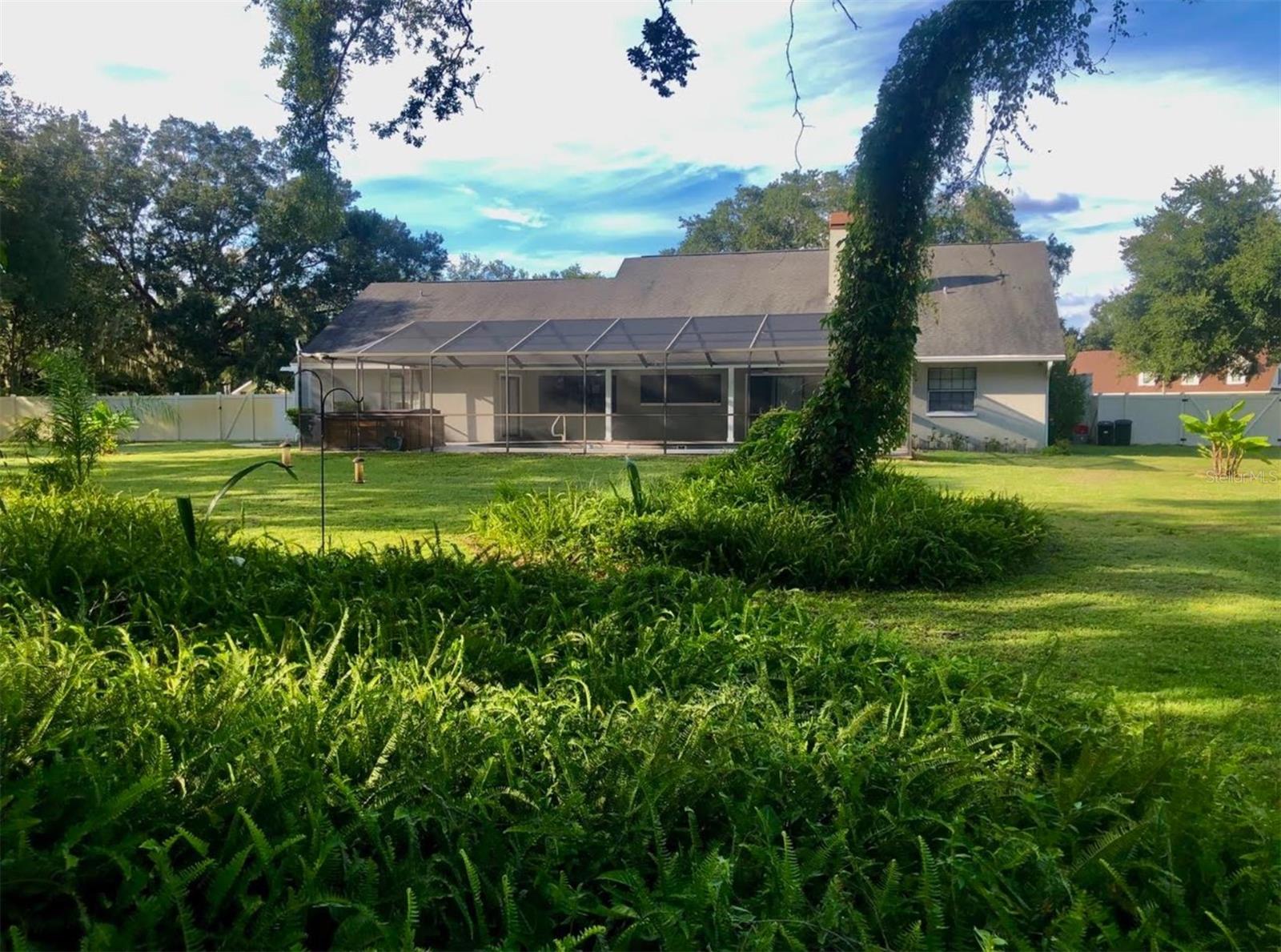 Back of house view