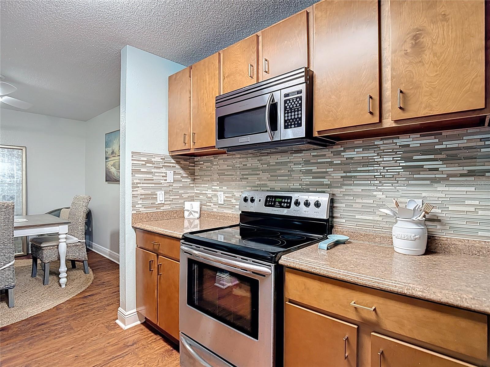 Stainless steel appliances