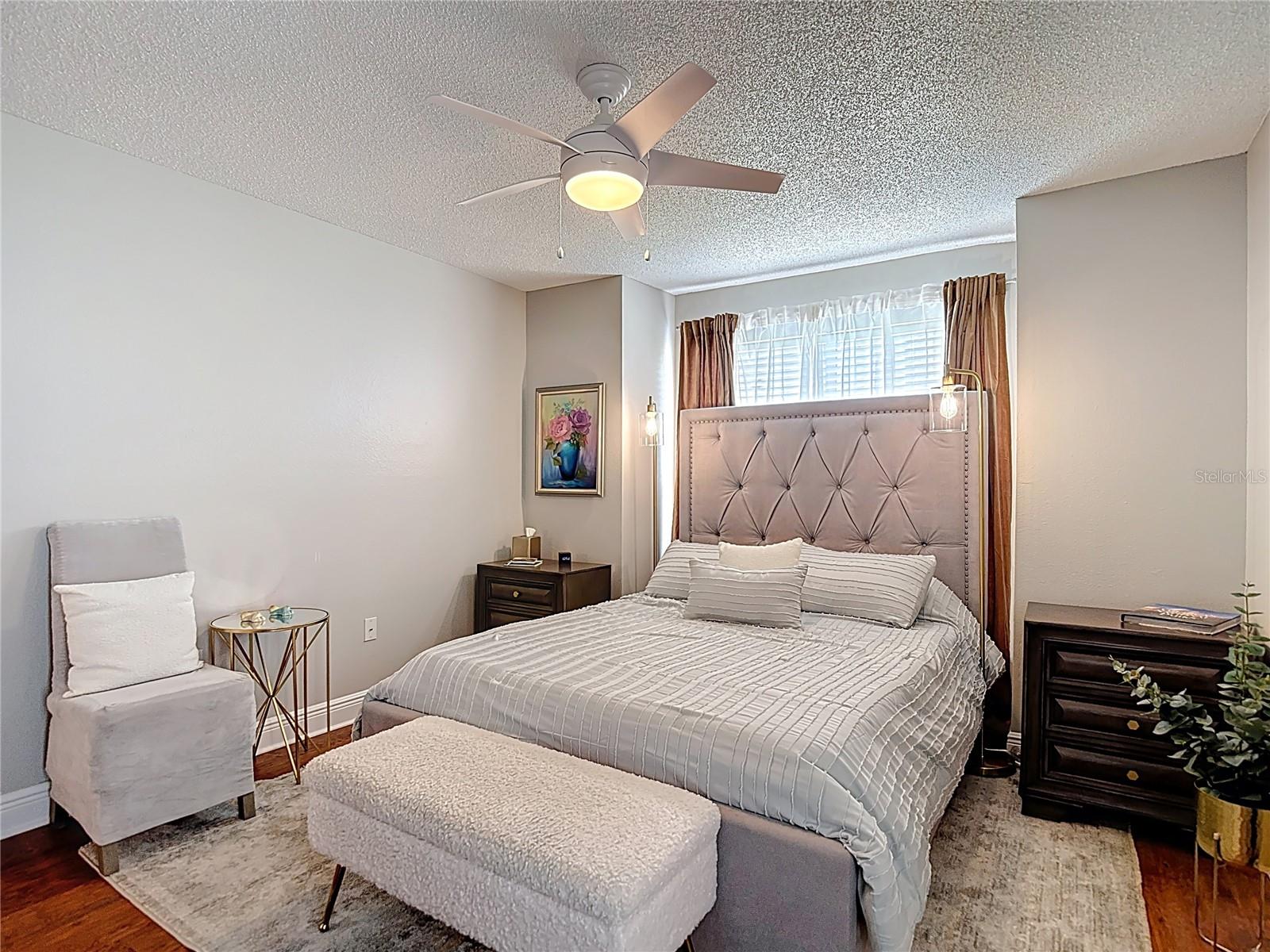 Large primary bedroom
