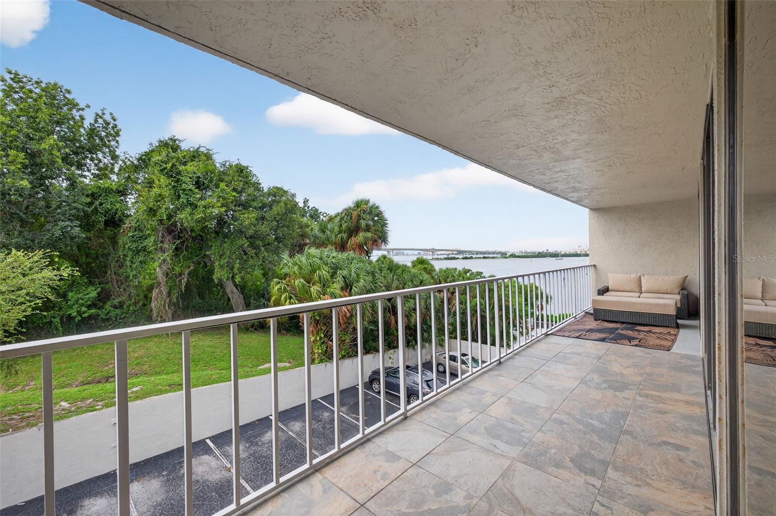 Private balcony
