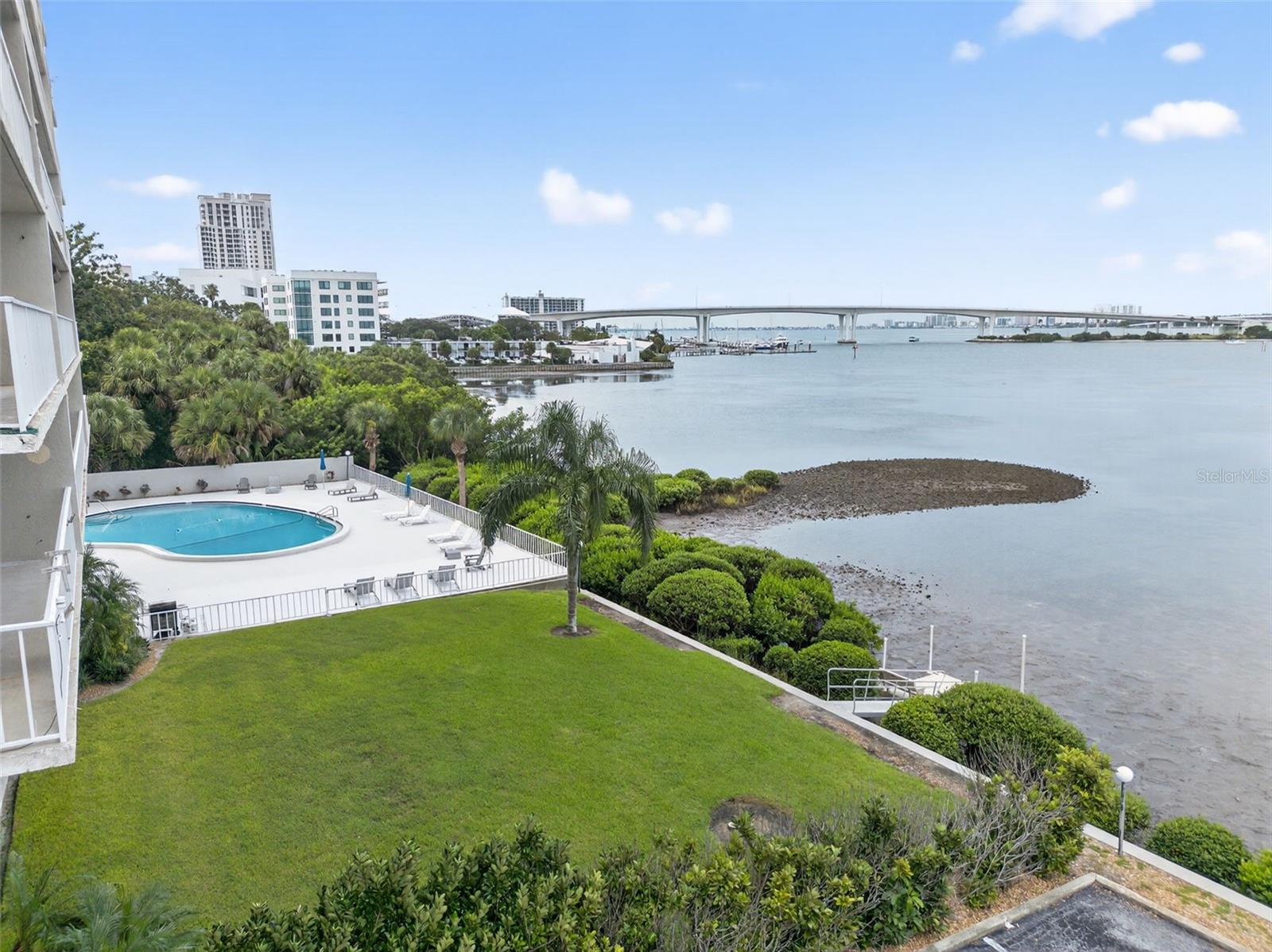 Amazing water views