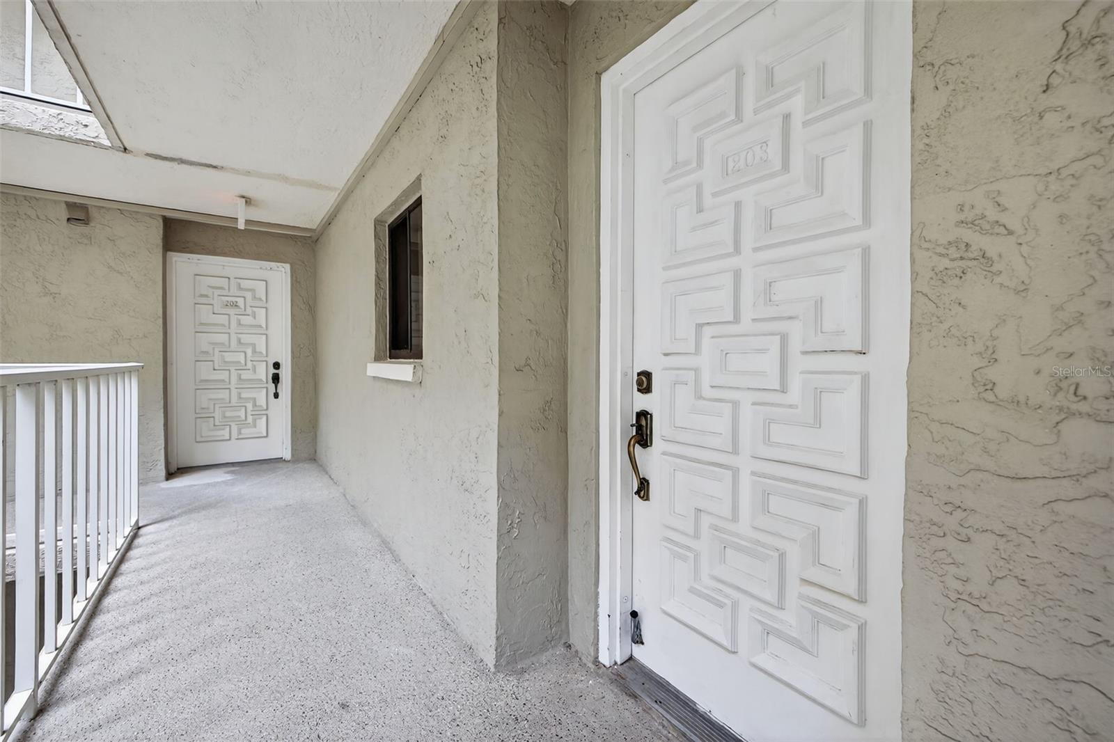 Covered entry