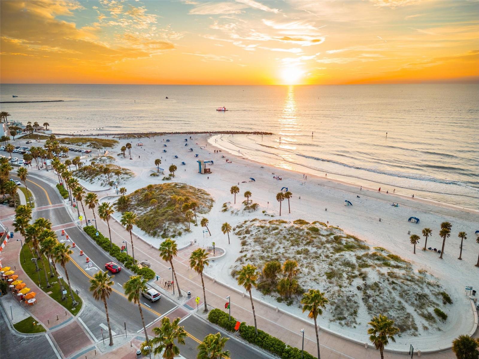 Amazing sunset views