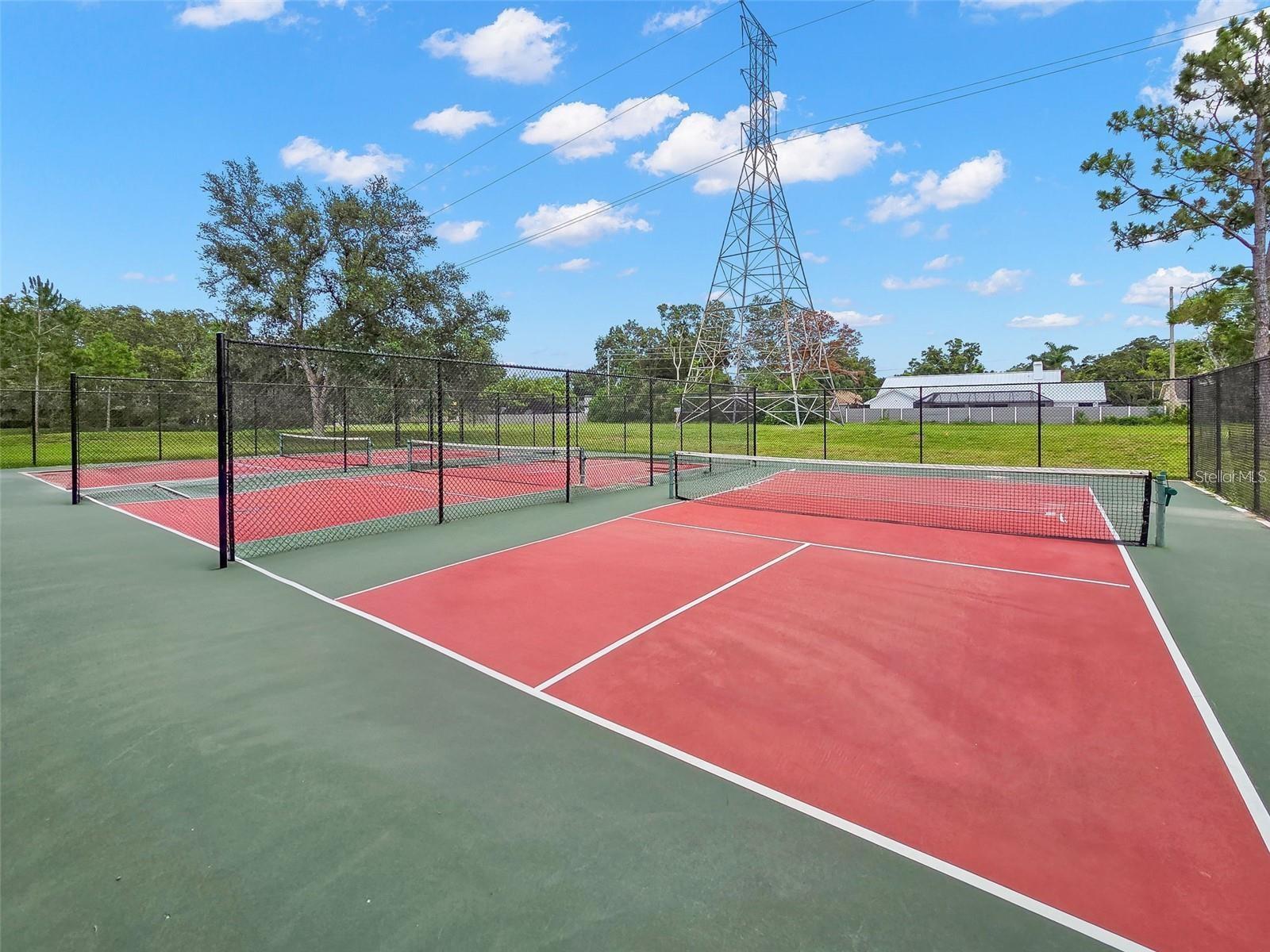 Community Tennis courts