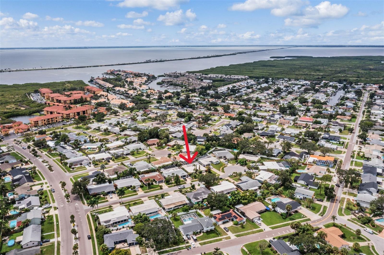 Located in Bay Crest Park with boat ramp access to Old Tampa Bay