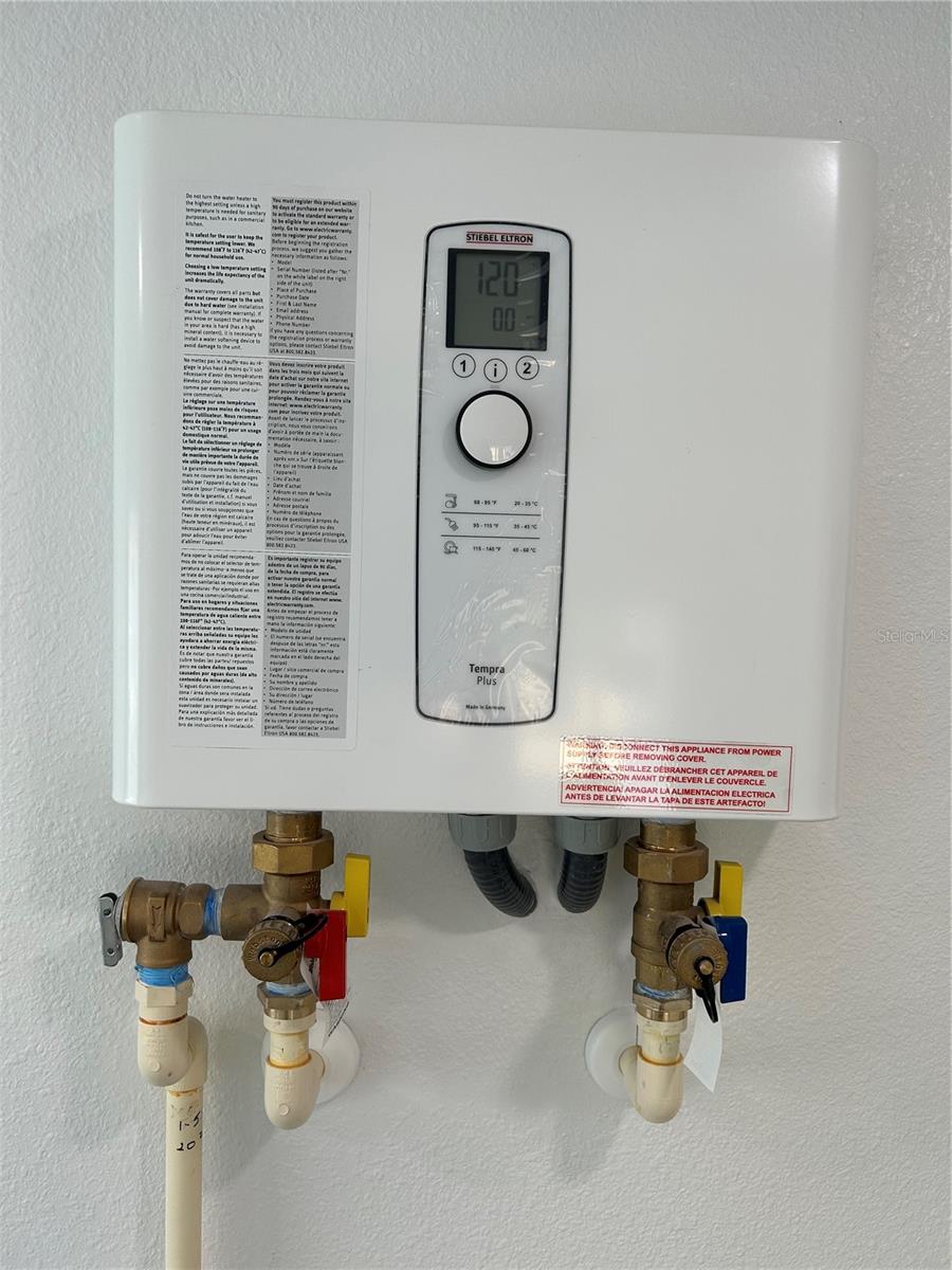 New Tankless Water Heater