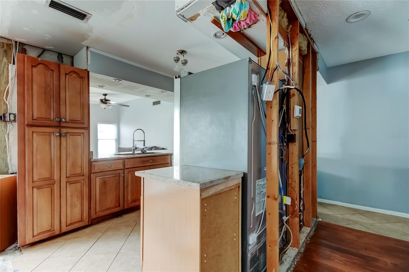 kitchen remodel started
