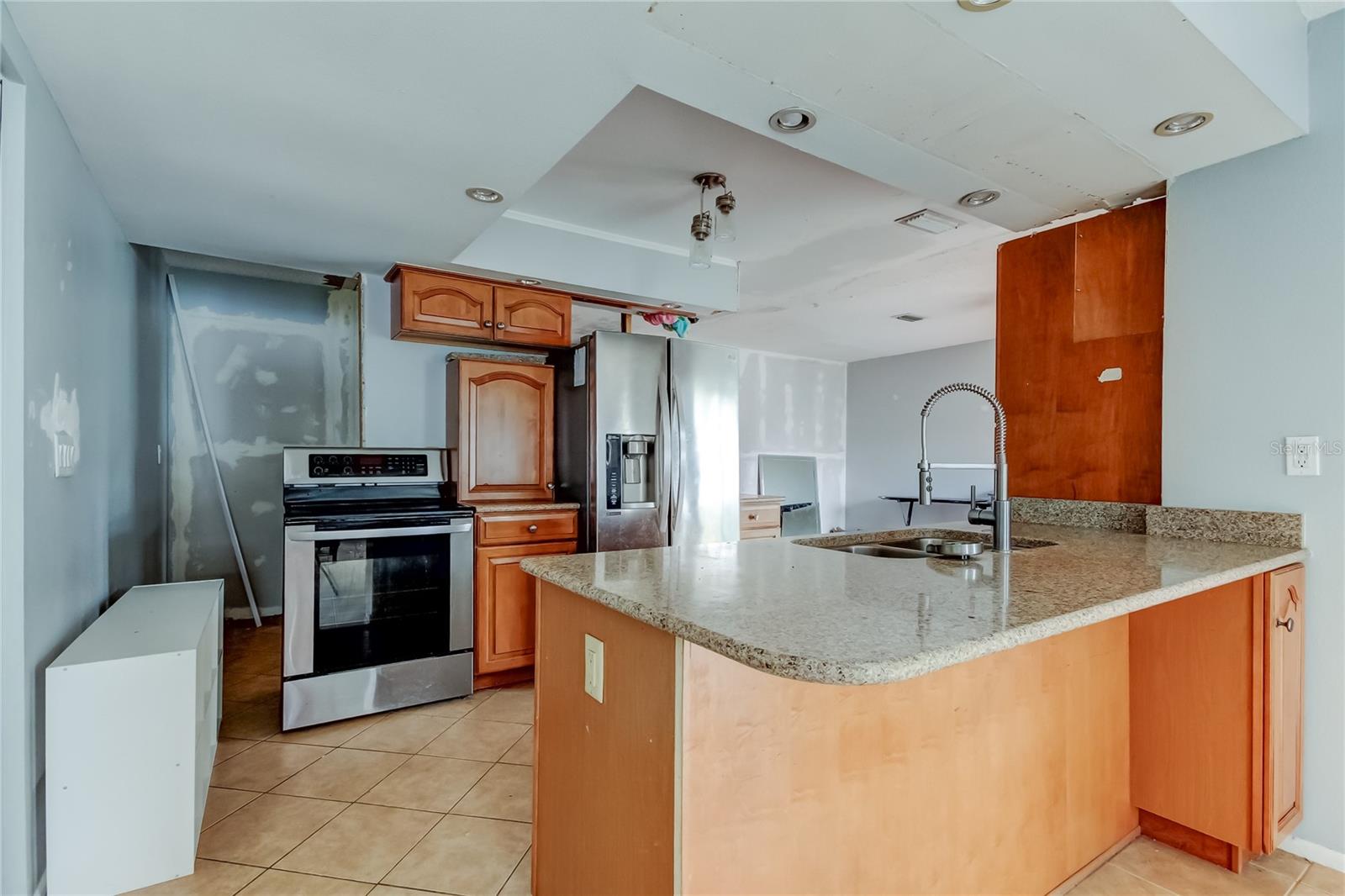 kitchen remodel started