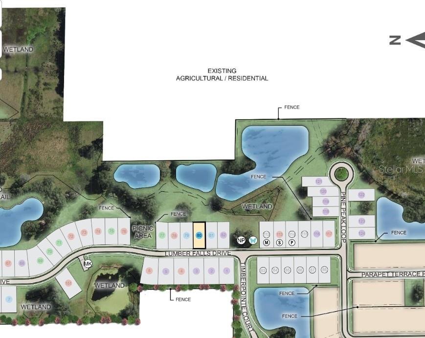 Timber Ridge ~ Site Map