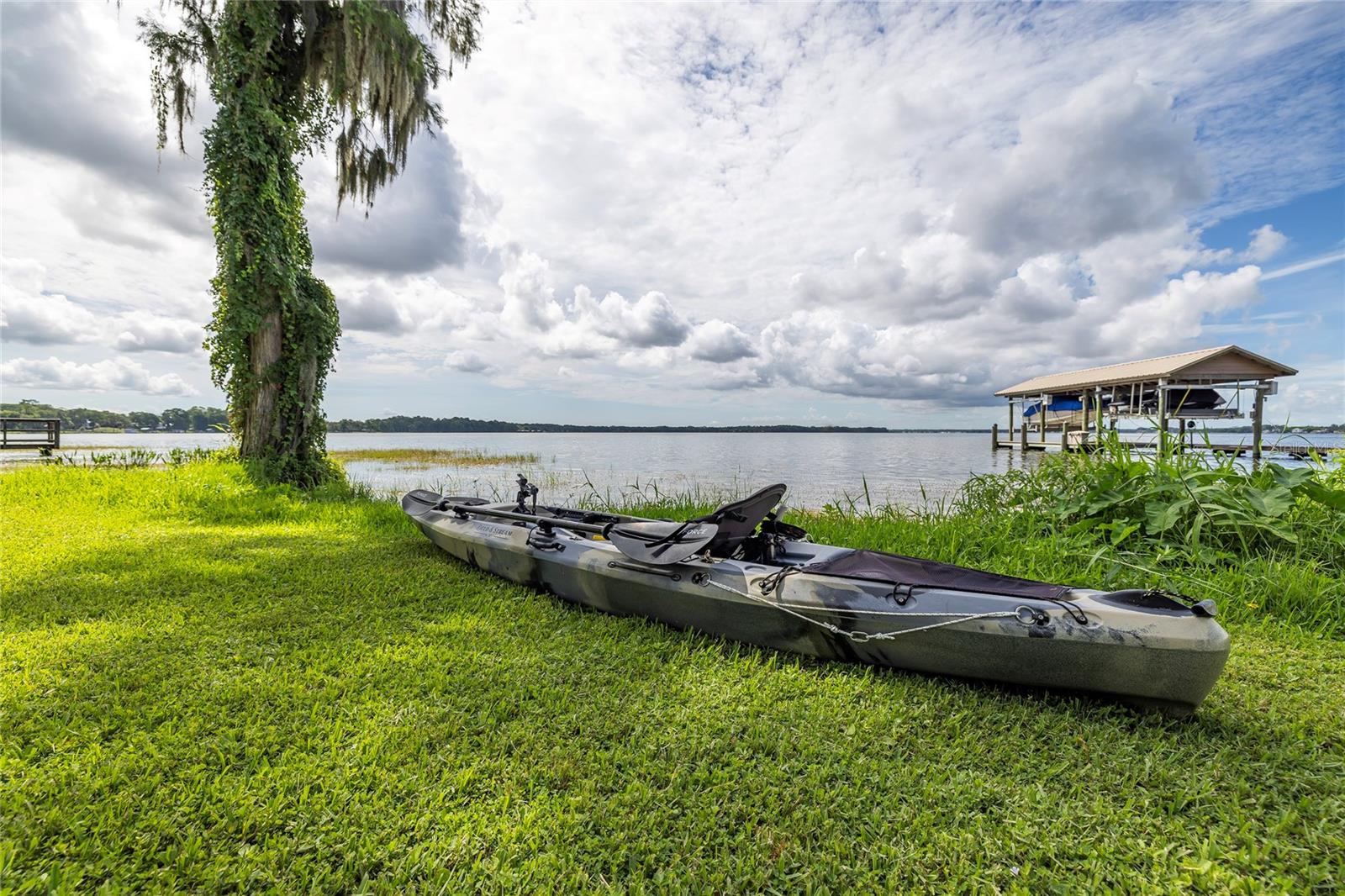 Launch your Kayaks at the Lakefront Park