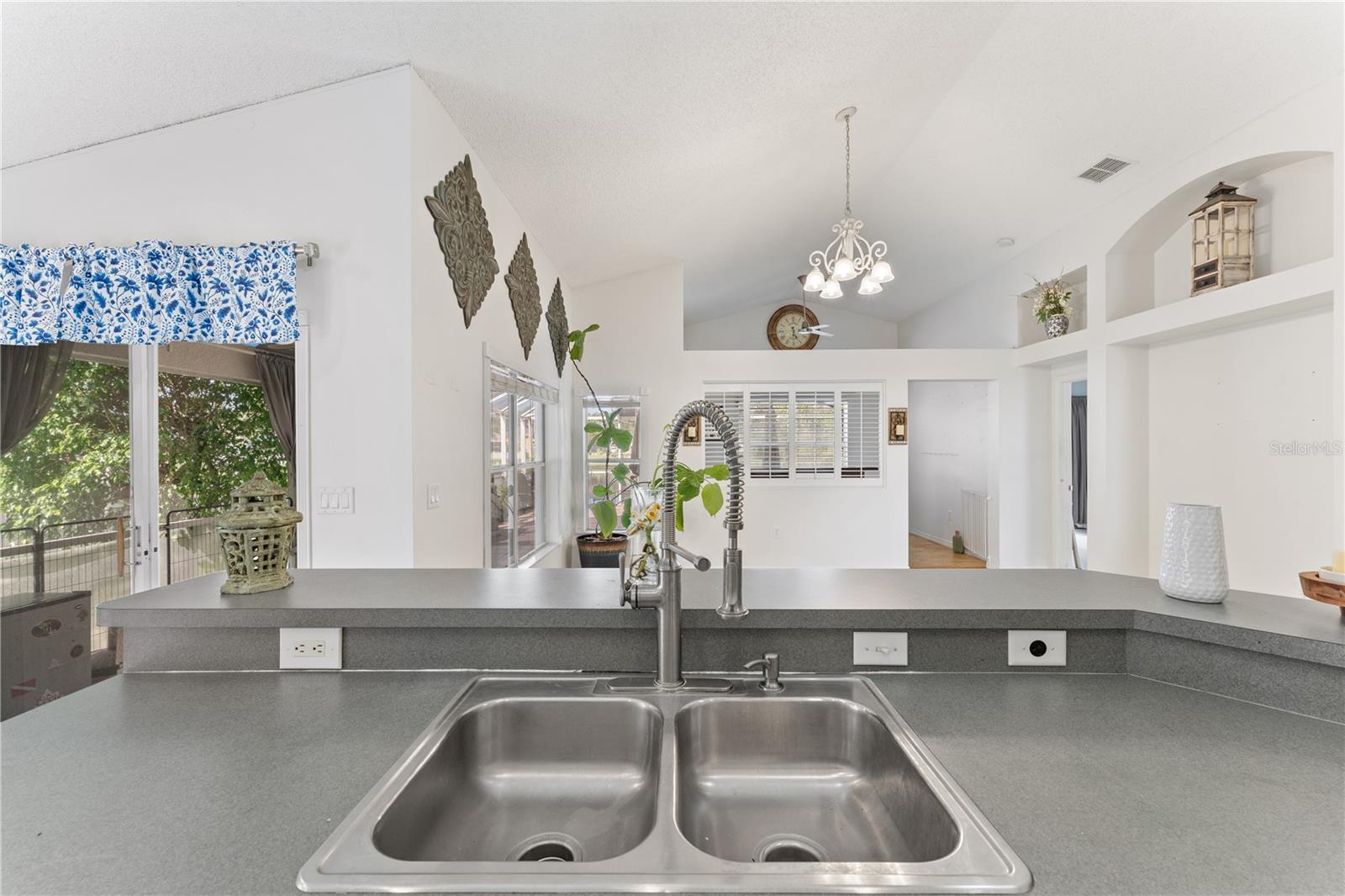 Kitchen towards Great Room