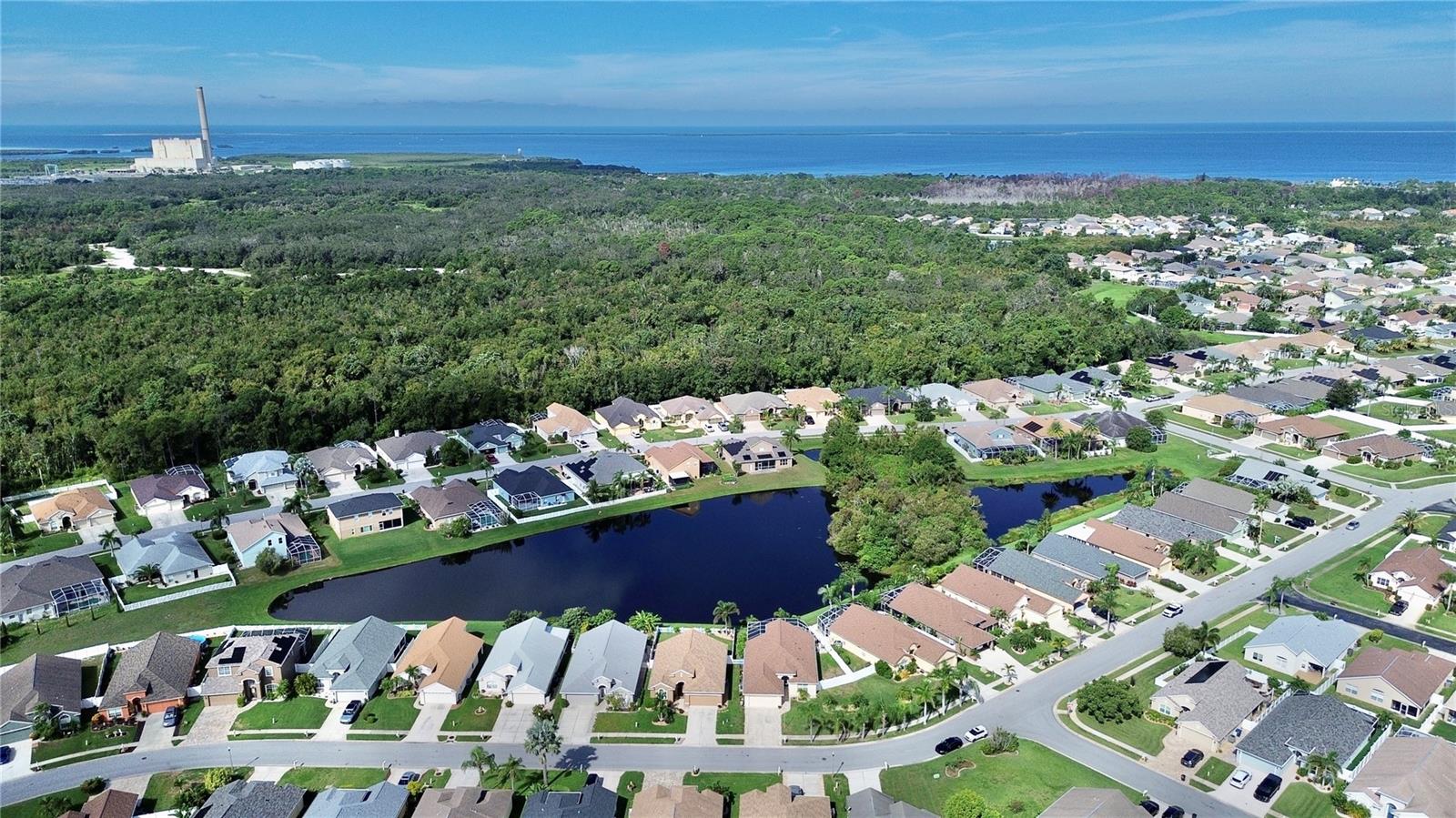 Aerial View Showing Proximity to the Ocean