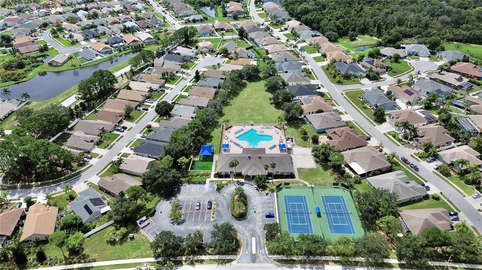 Clubhouse View - Look towards Left Water View - Close Proximity to both Clubhouse and Recreation Center