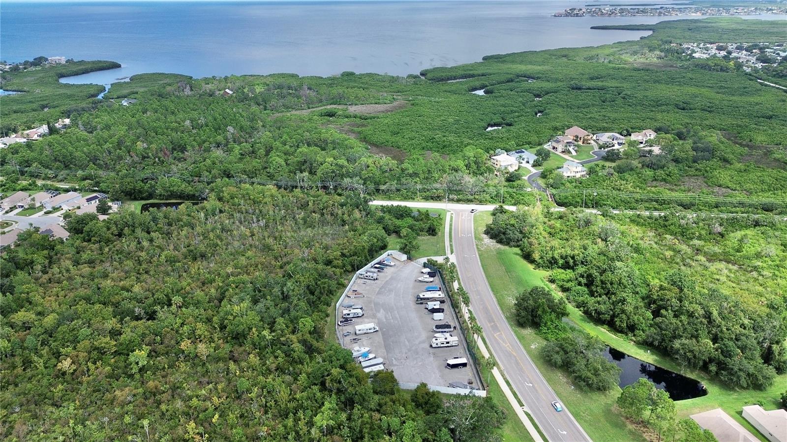 Boat/RV Storage and go South about 1 mile for Launching Boat in Local Anclote Park