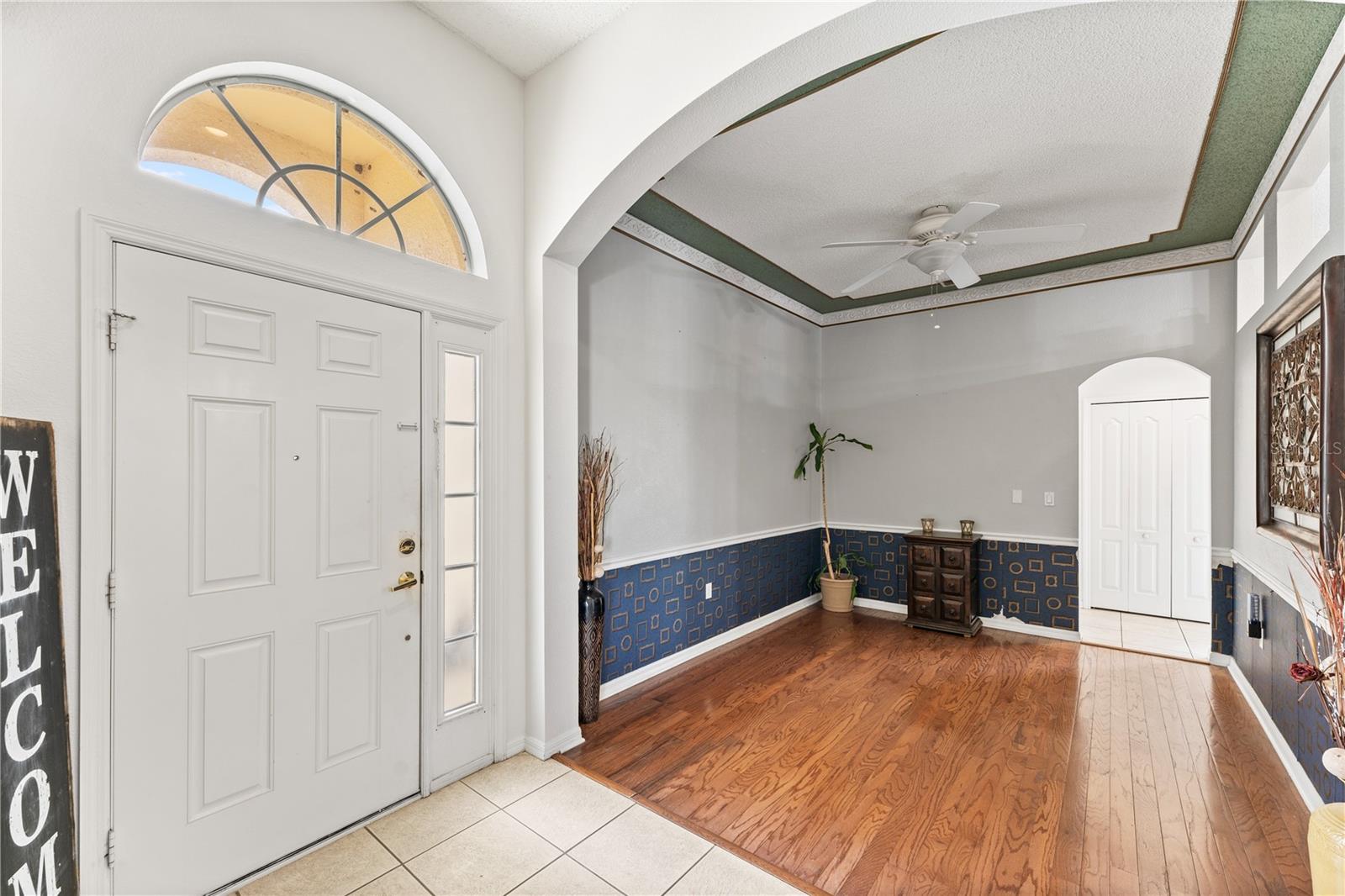 Entrance and Formal Dining or 5th Bonus Room