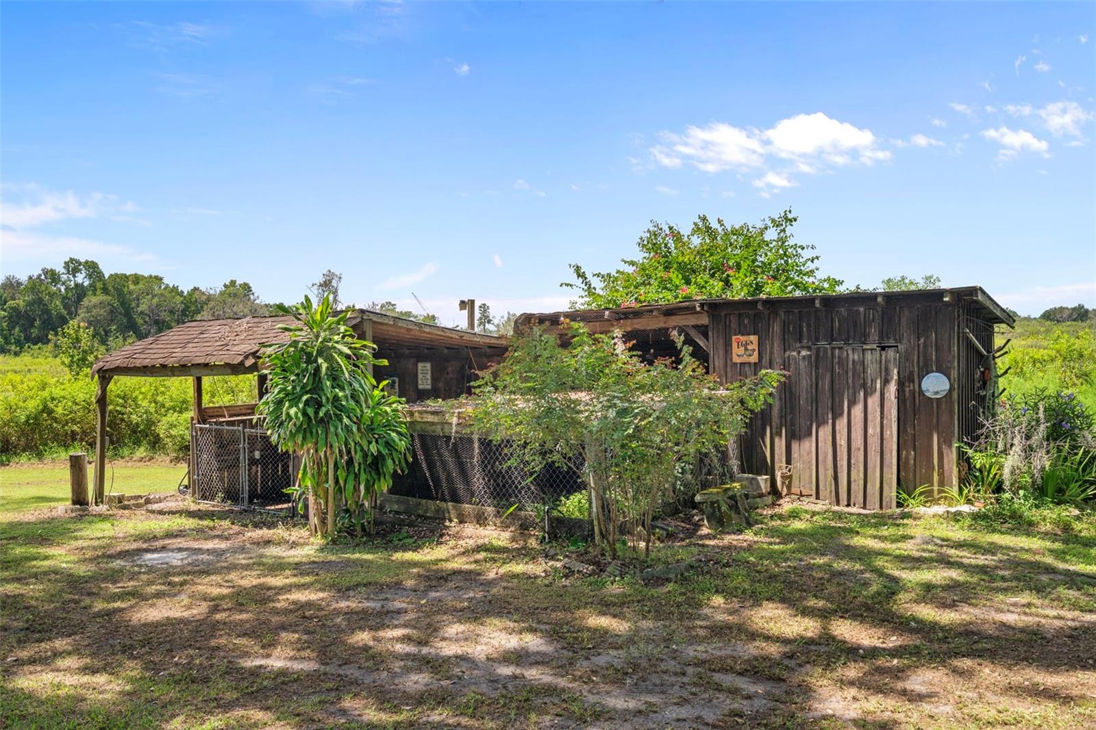 Potting Shed, Large Chicken Coop and Storage Room