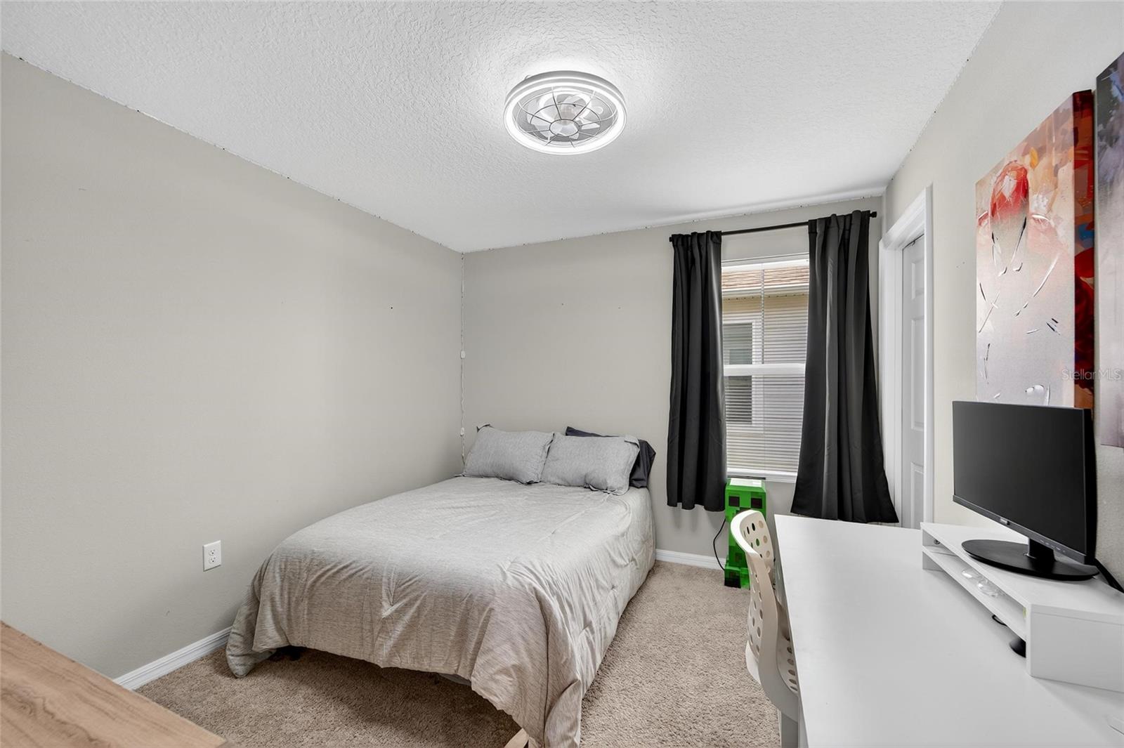 Upstairs Bedroom #3 with a walk-in closet