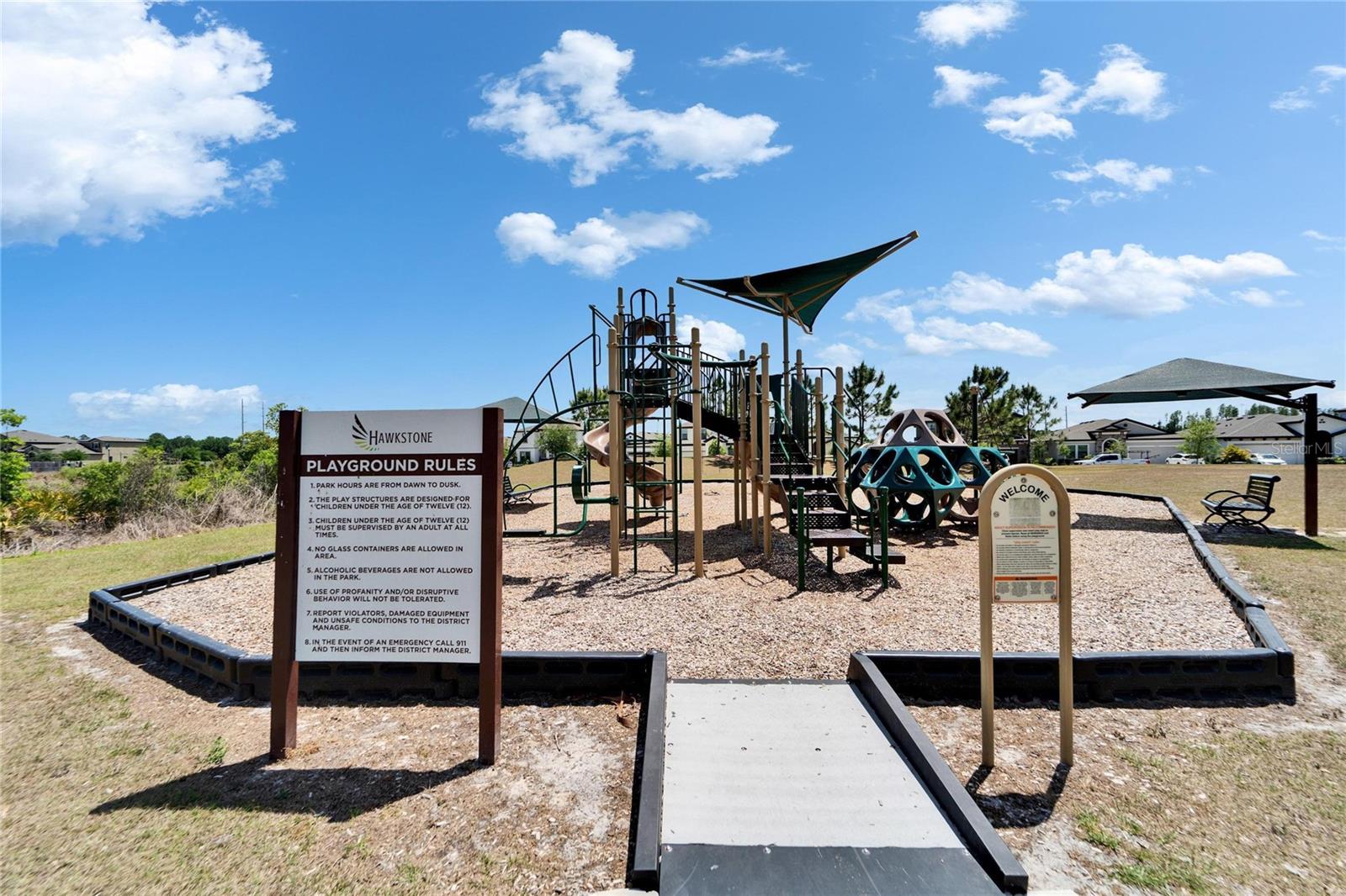 One of several Hawkstone Playgrounds