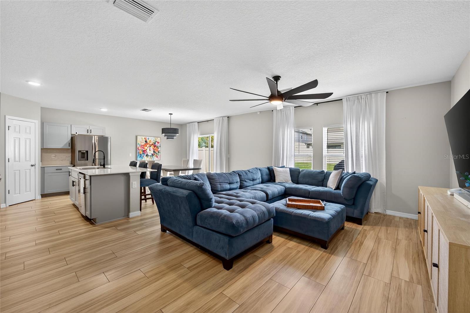Family Room/Kitchen/Dining Room
