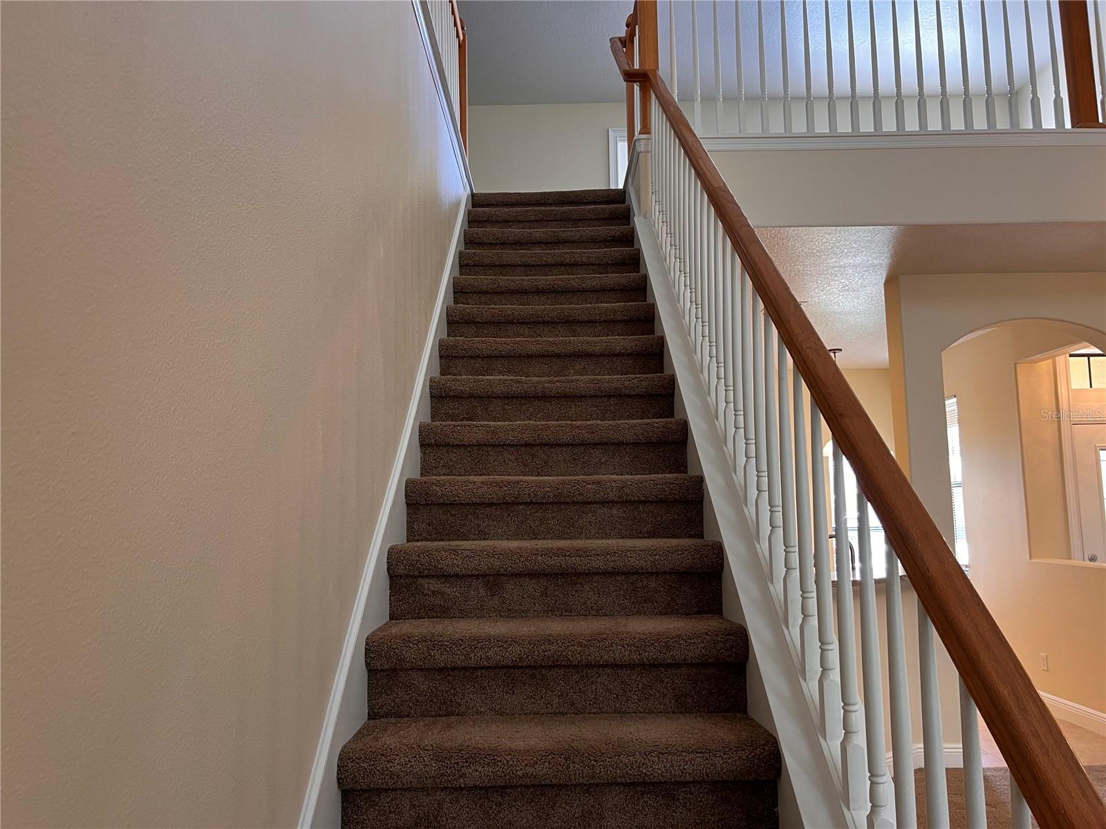 Staircase to bedrooms 1 & 2