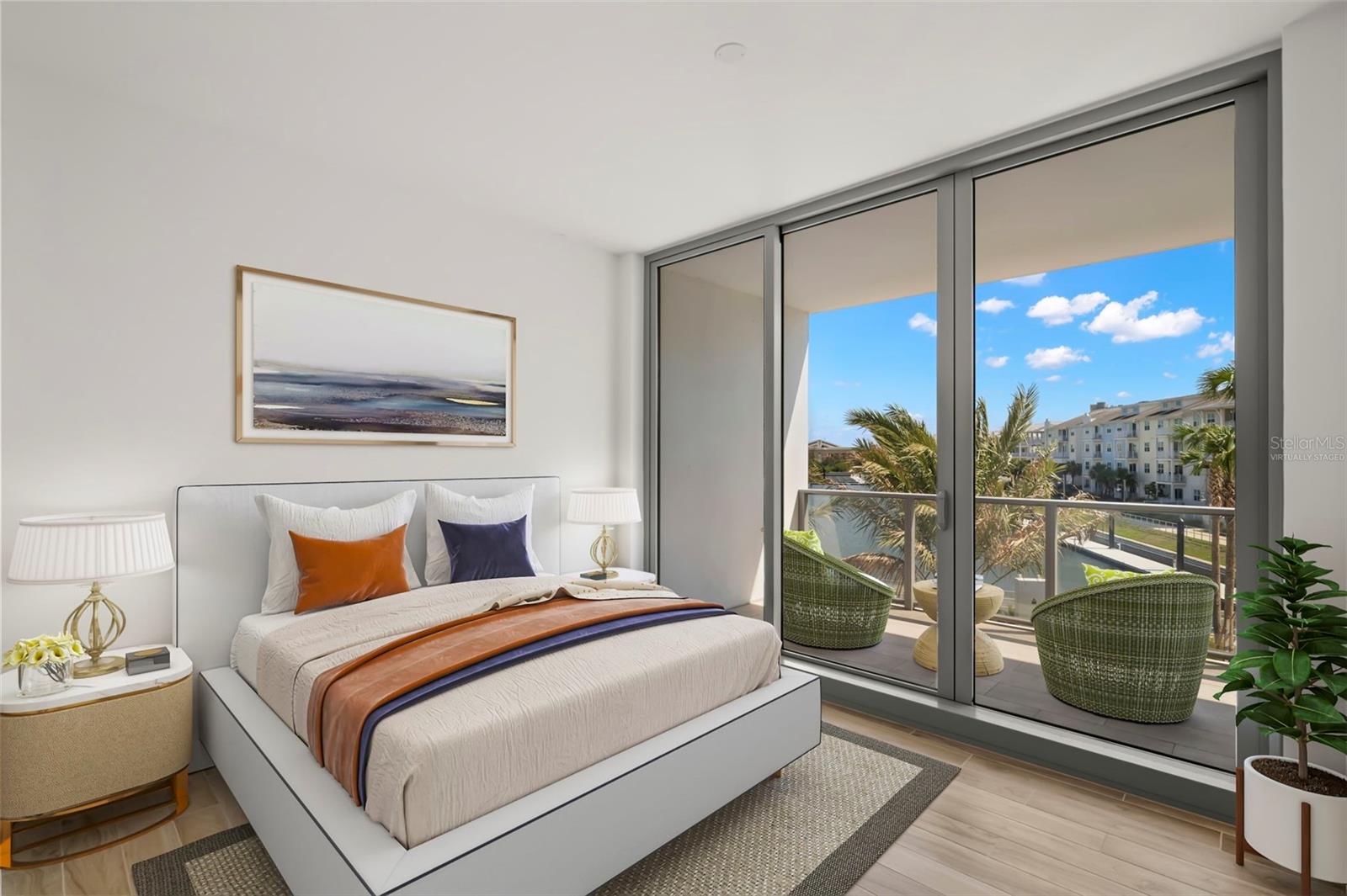 Primary Bedroom: Virtually Staged