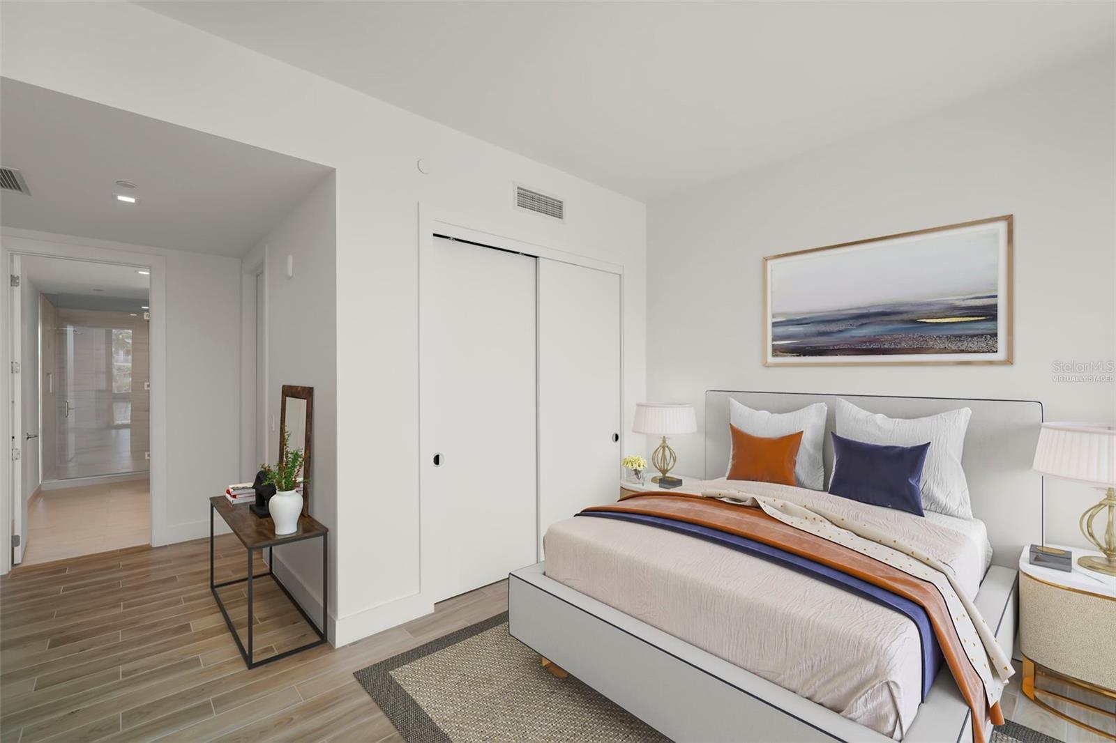 Primary Bedroom: Virtually Staged