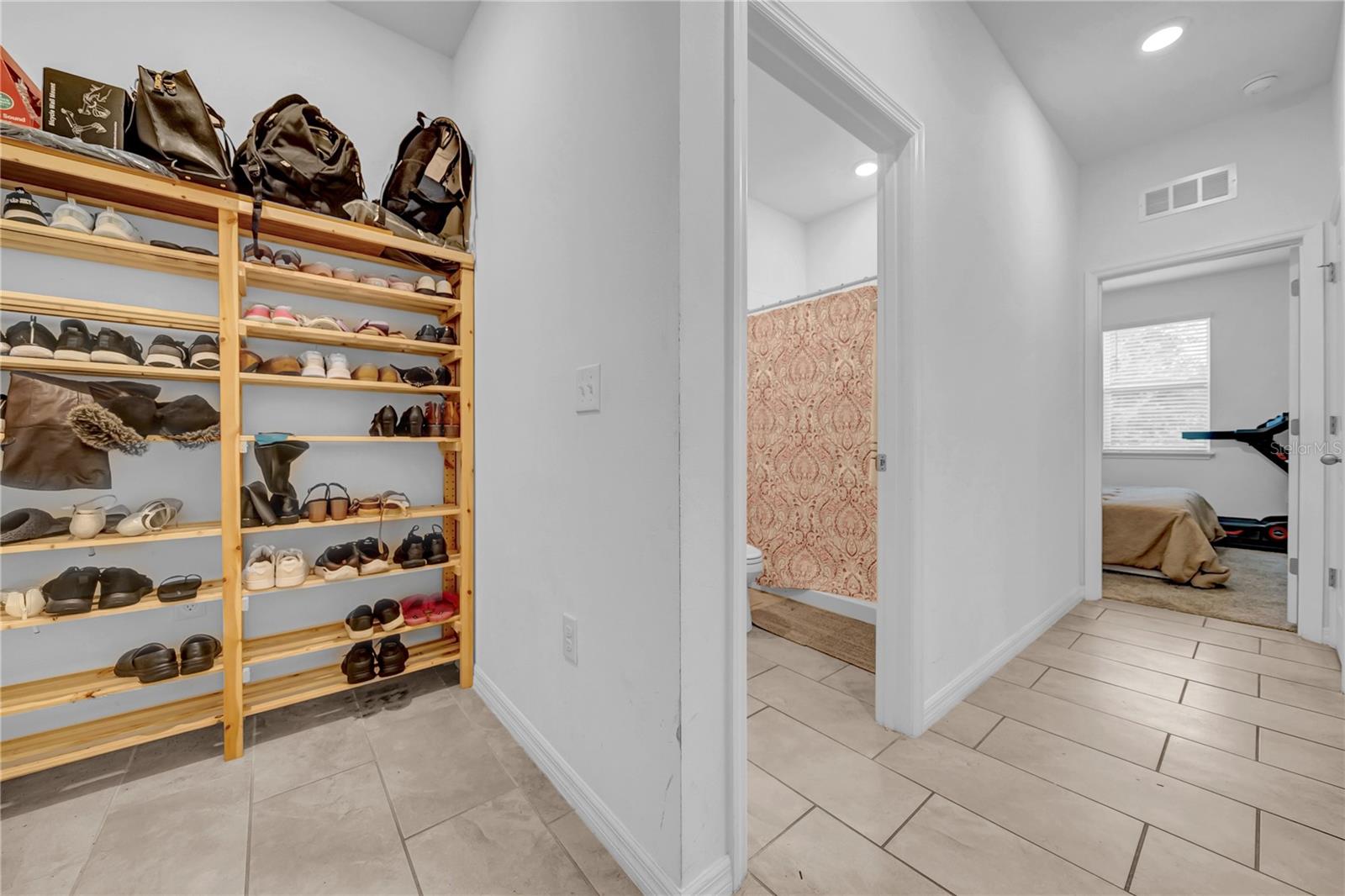 Mud Room from Garage Door Entrance