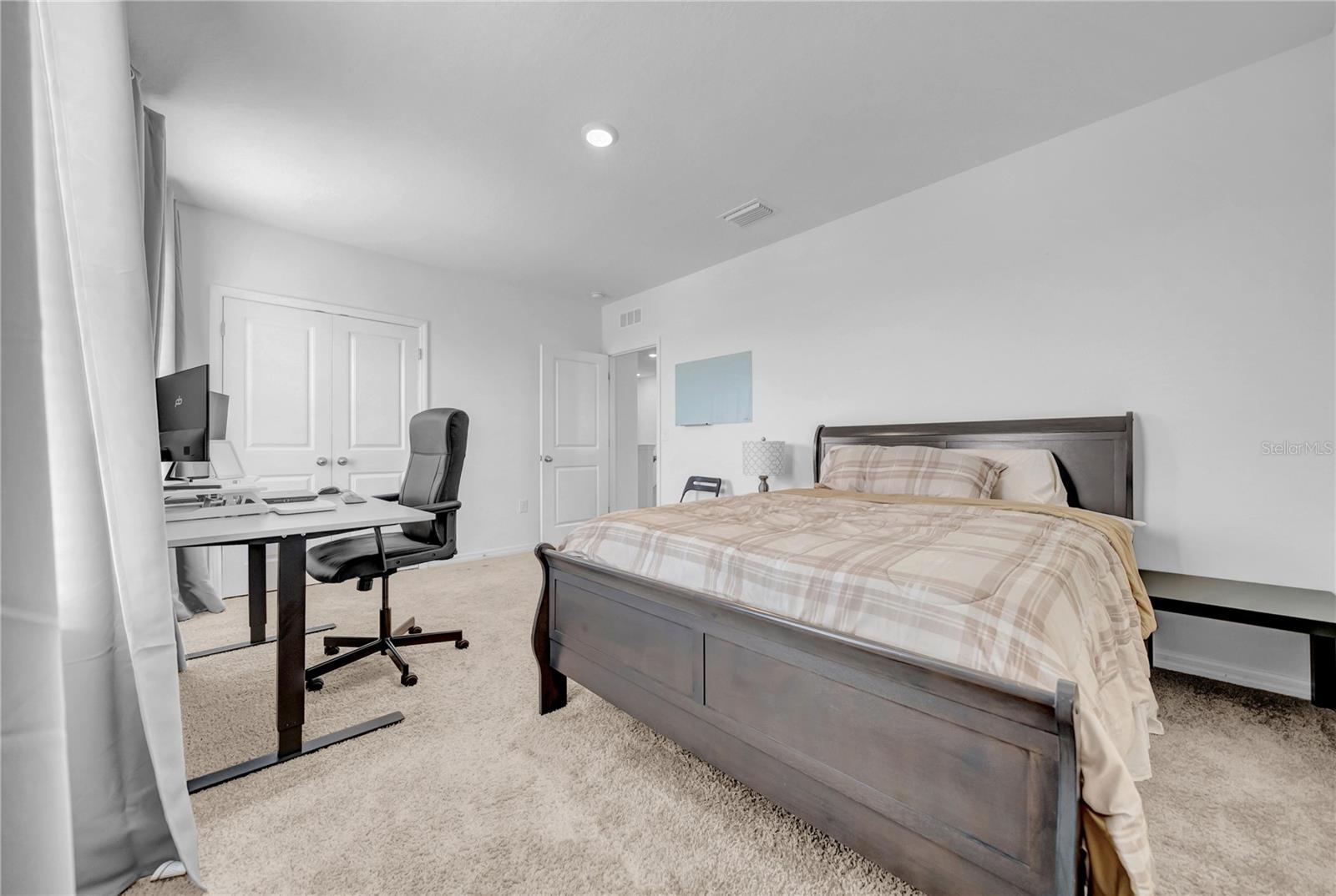 Bedroom 2 with Built-in  Closet