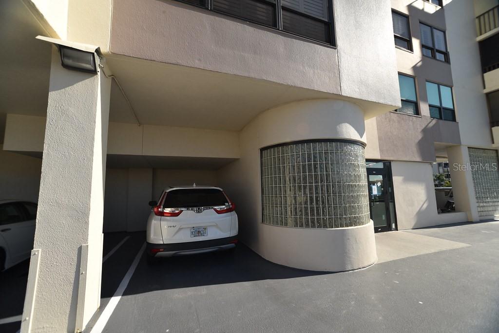 Deeded parking space
