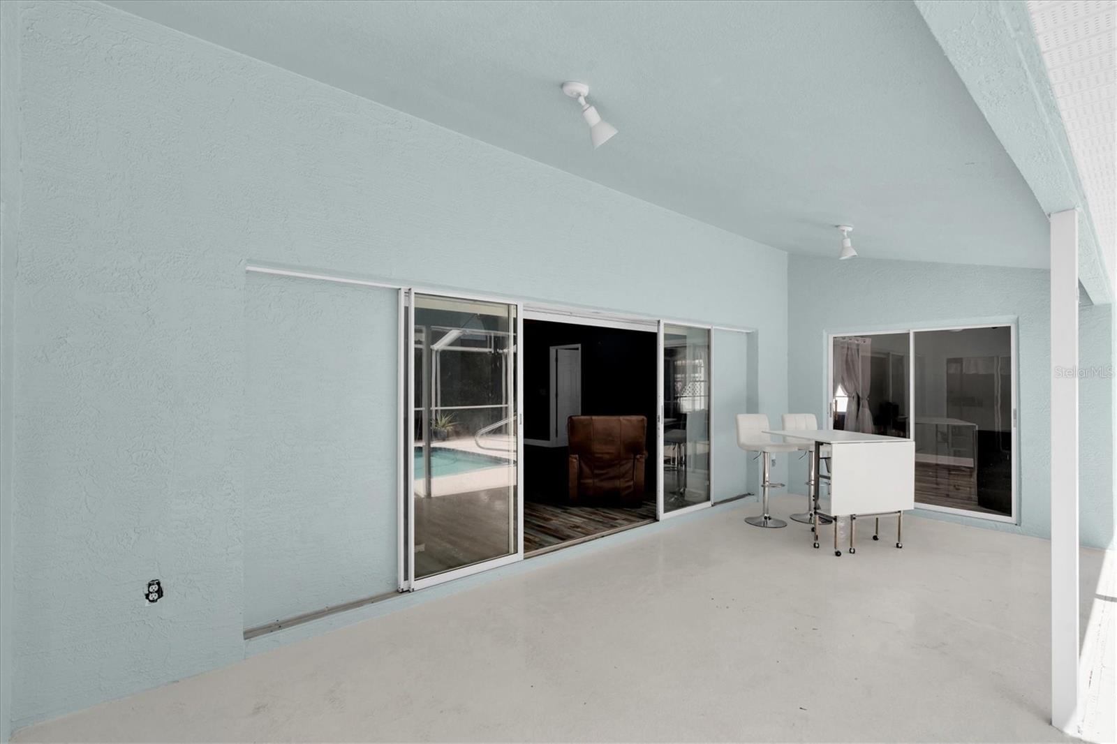 Pocketing Sliding glass Doors