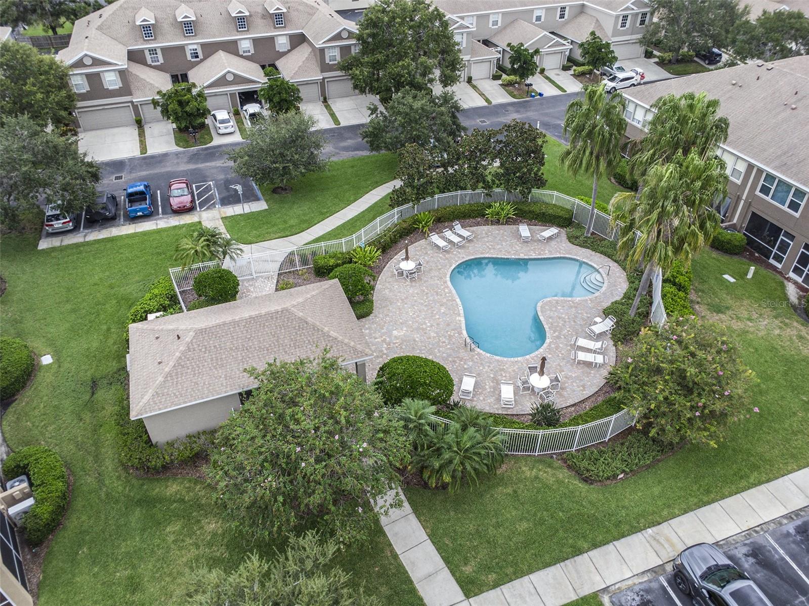 rec center with pool
