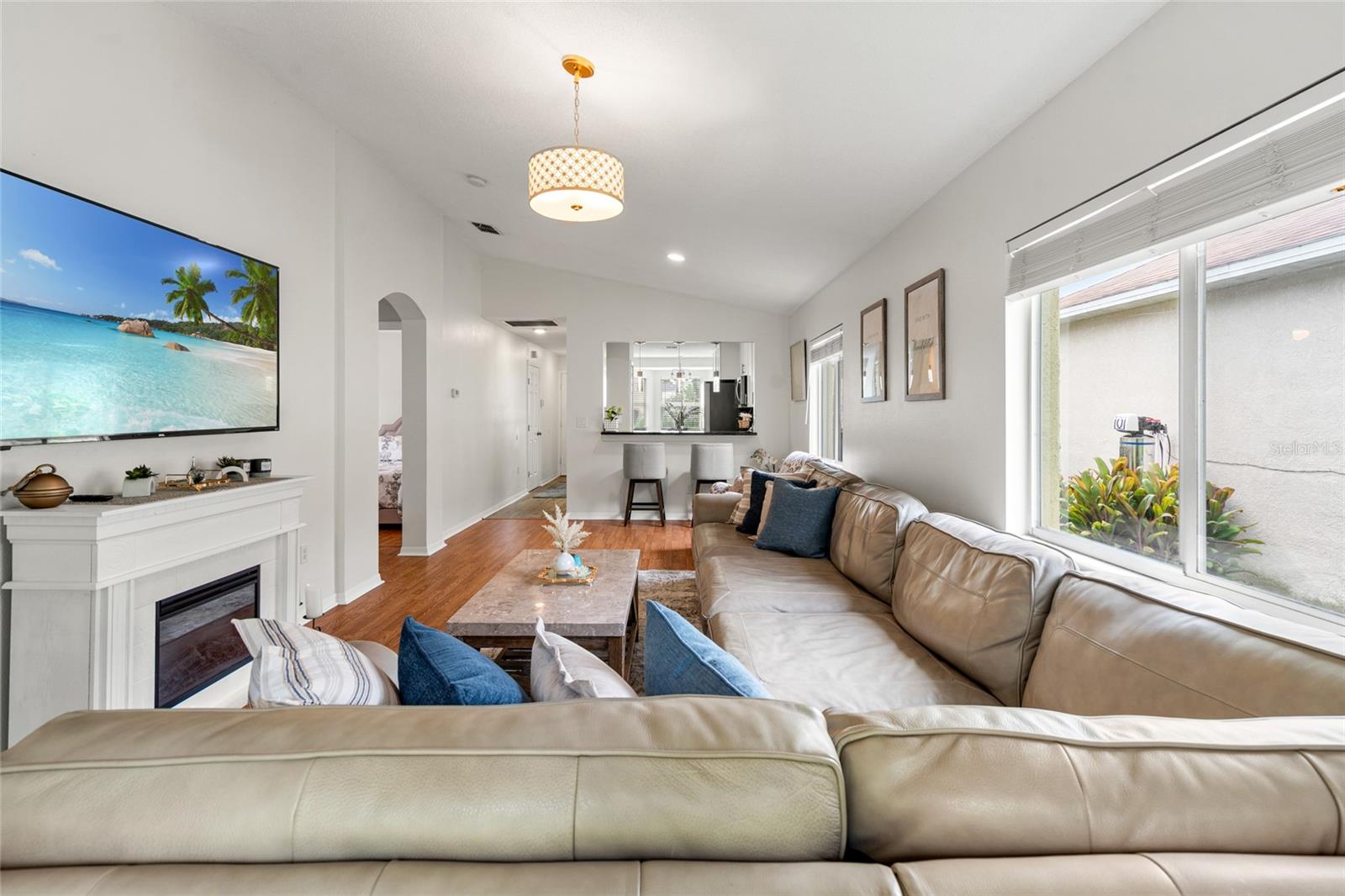 Family Room From Sliding Door