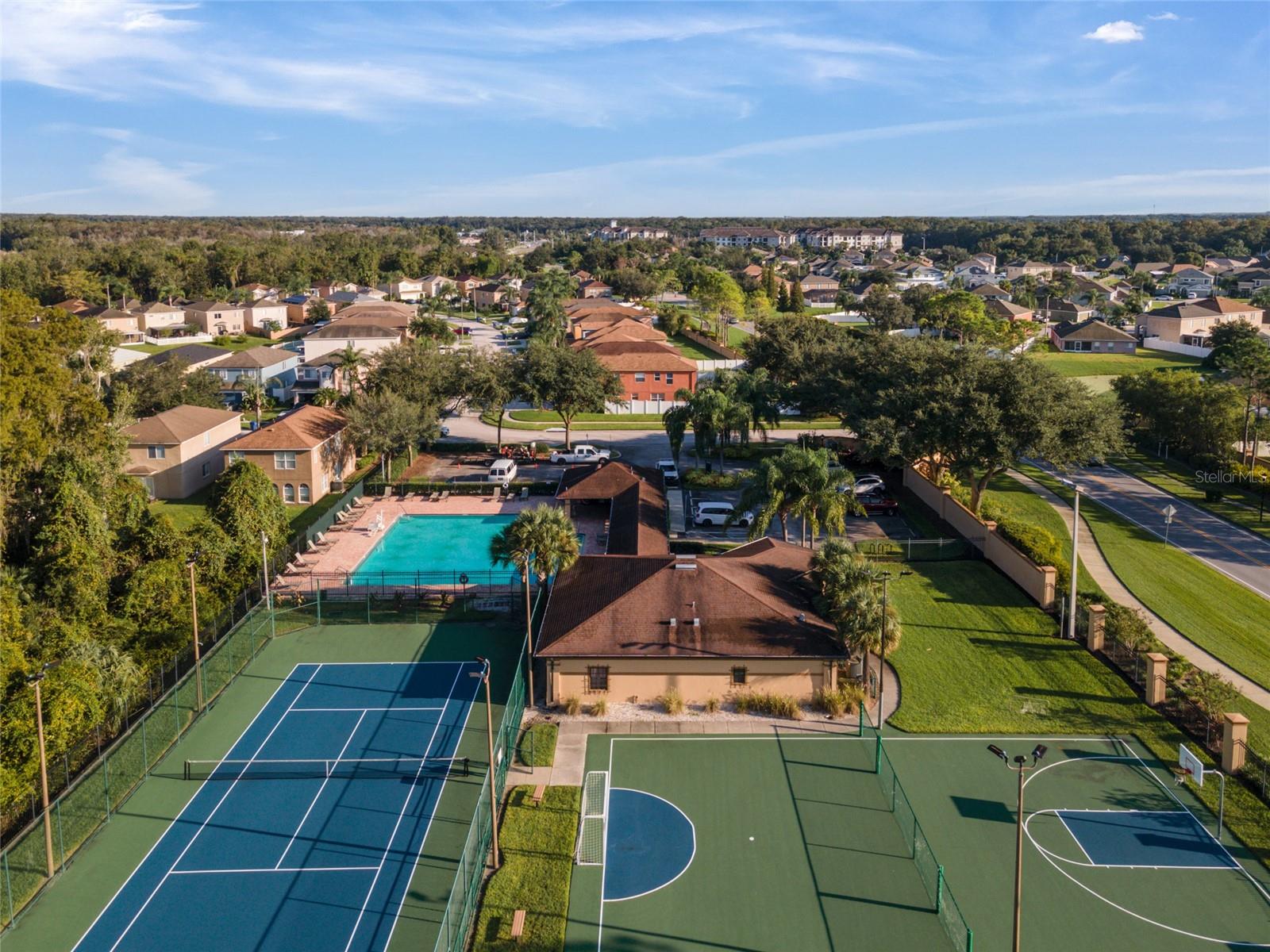 Northwood Community Tennis Courts and Basketball