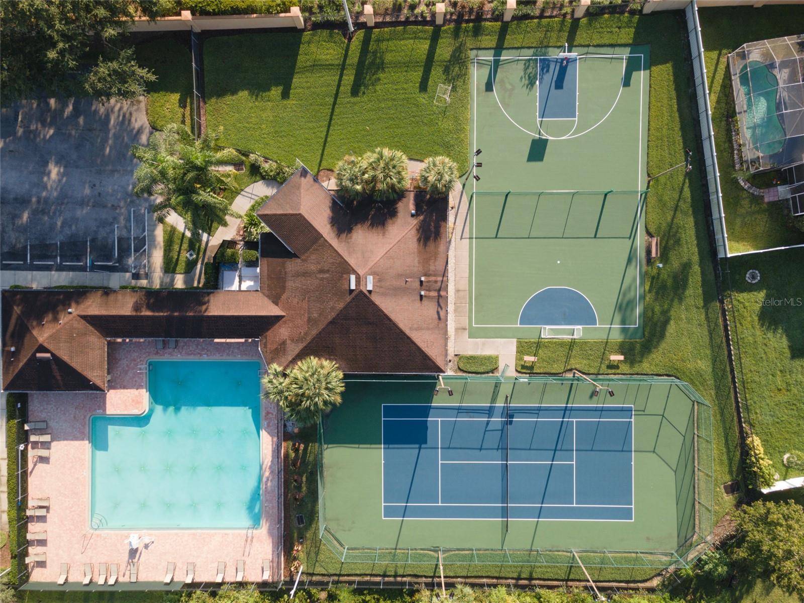 Overhead Northwood Community Recreation Area