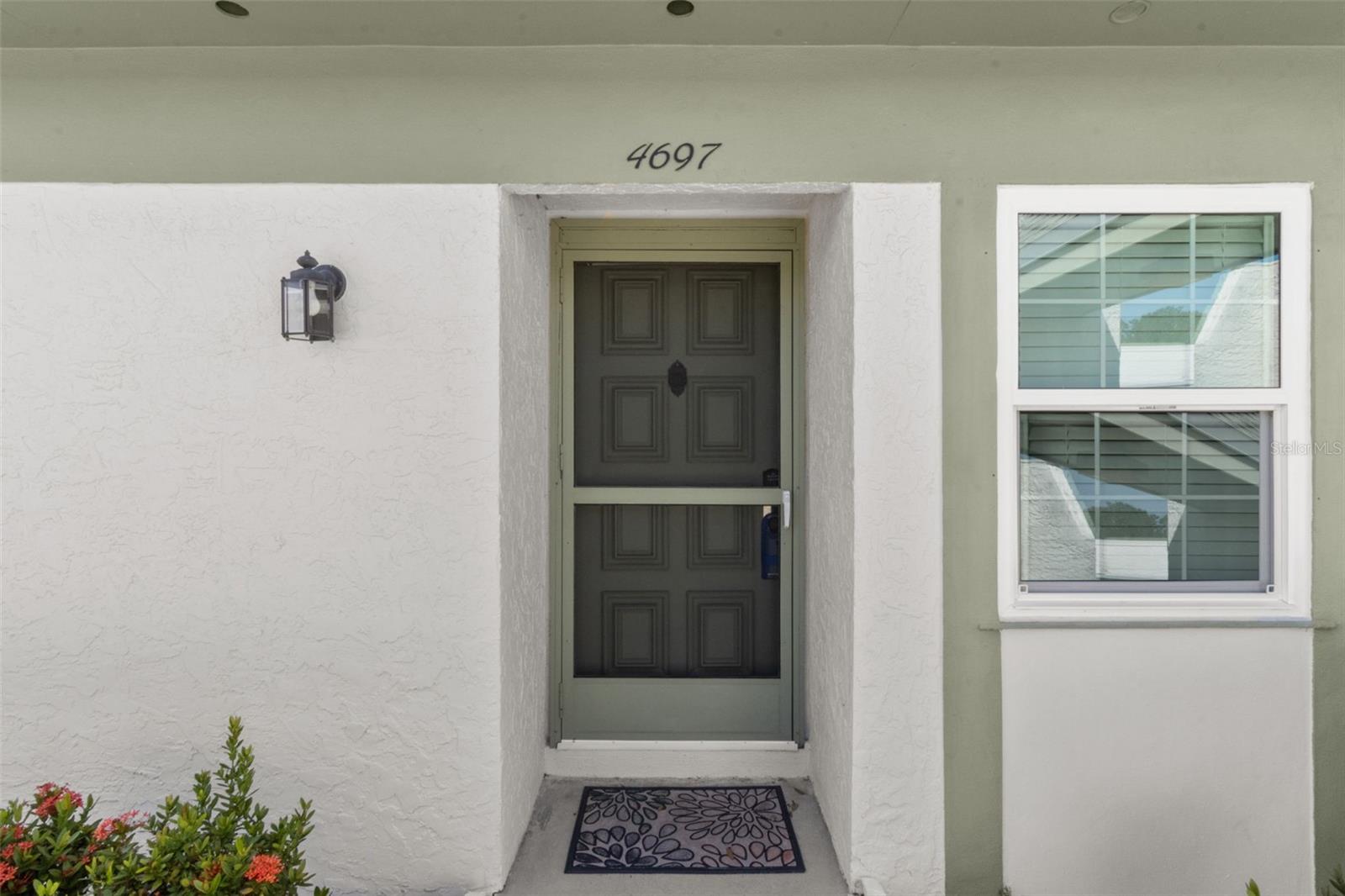Just a few steps from your front door you will find your carport and storage room
