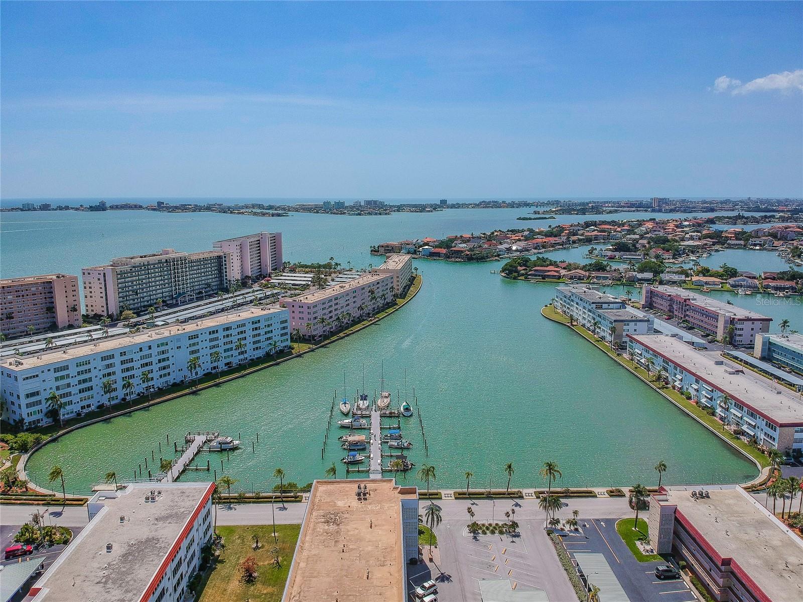 Looking out towards Boca Ciega Bay